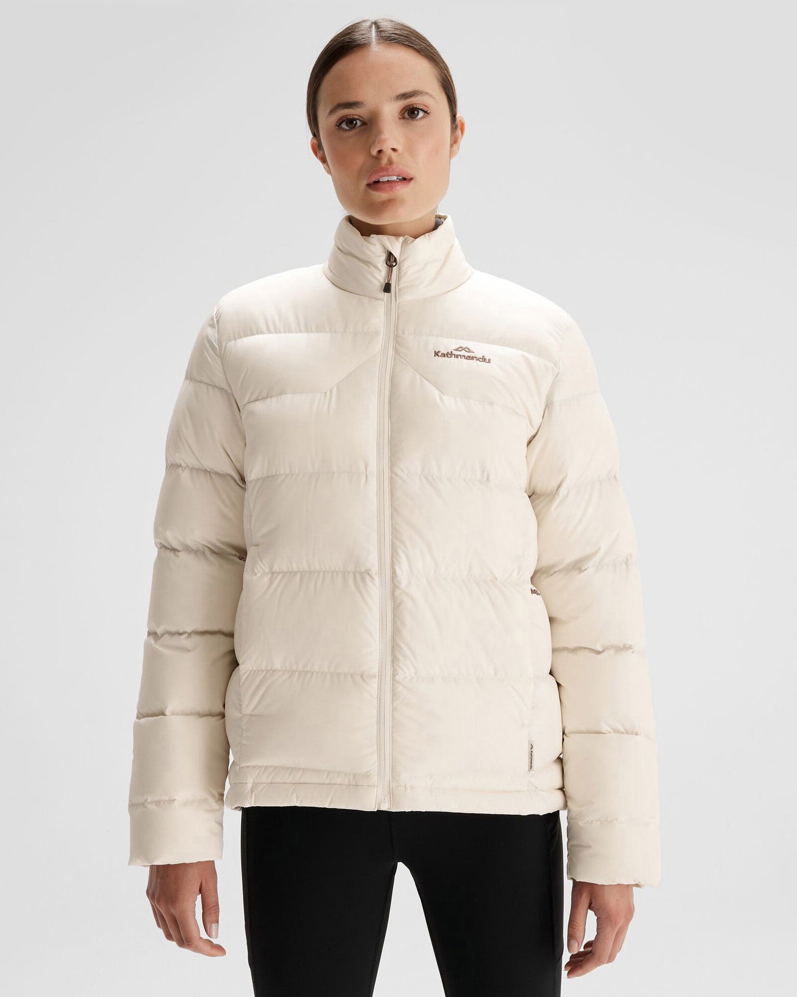 Women's Epiq Down Jacket Natural – Kathmandu NZ