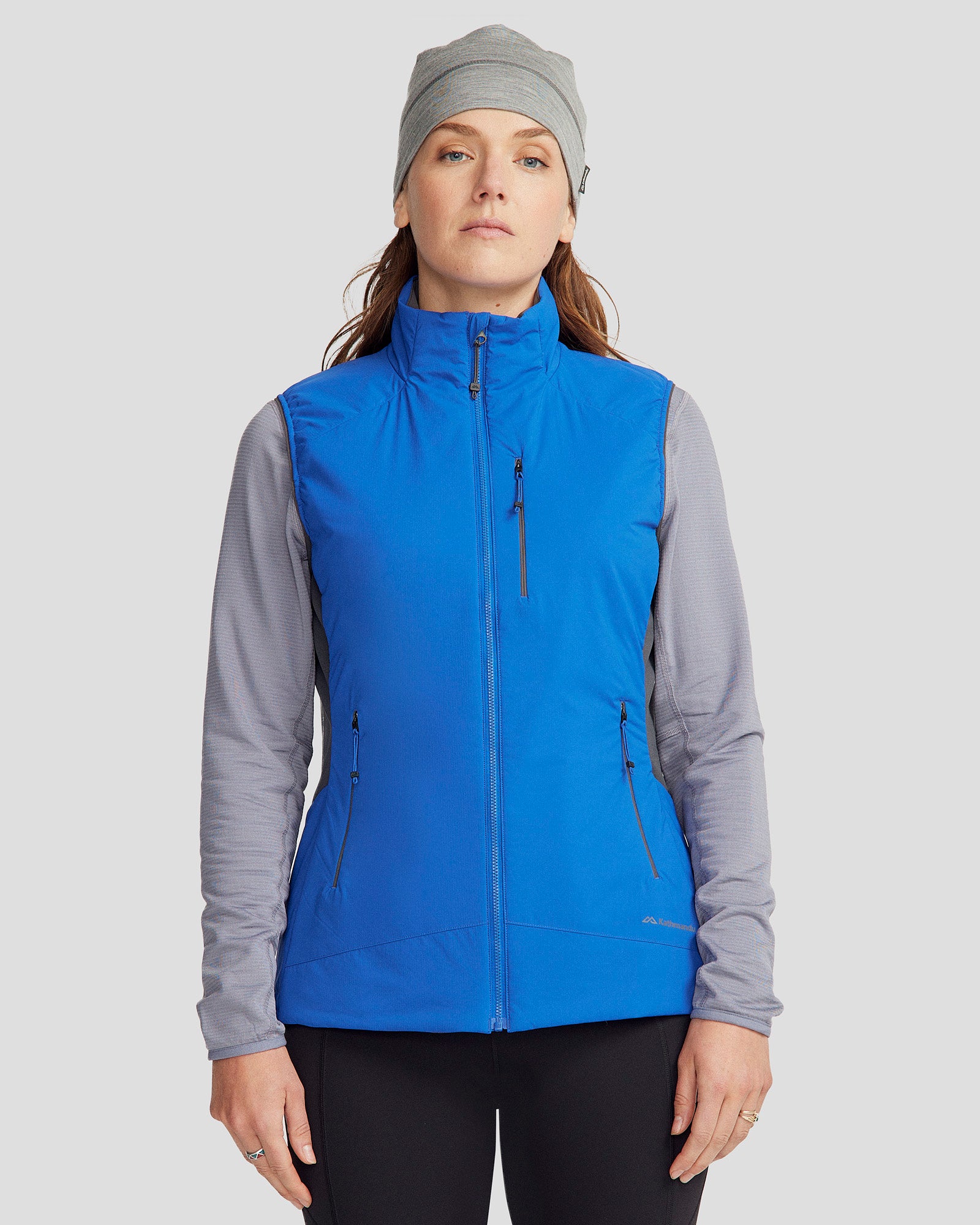 argue FOODIE OVER DOWN VEST/WARM MILK 新品 Women's Seeker PrimaLoft® Active Vest - Peak Blue – Kathmandu NZ