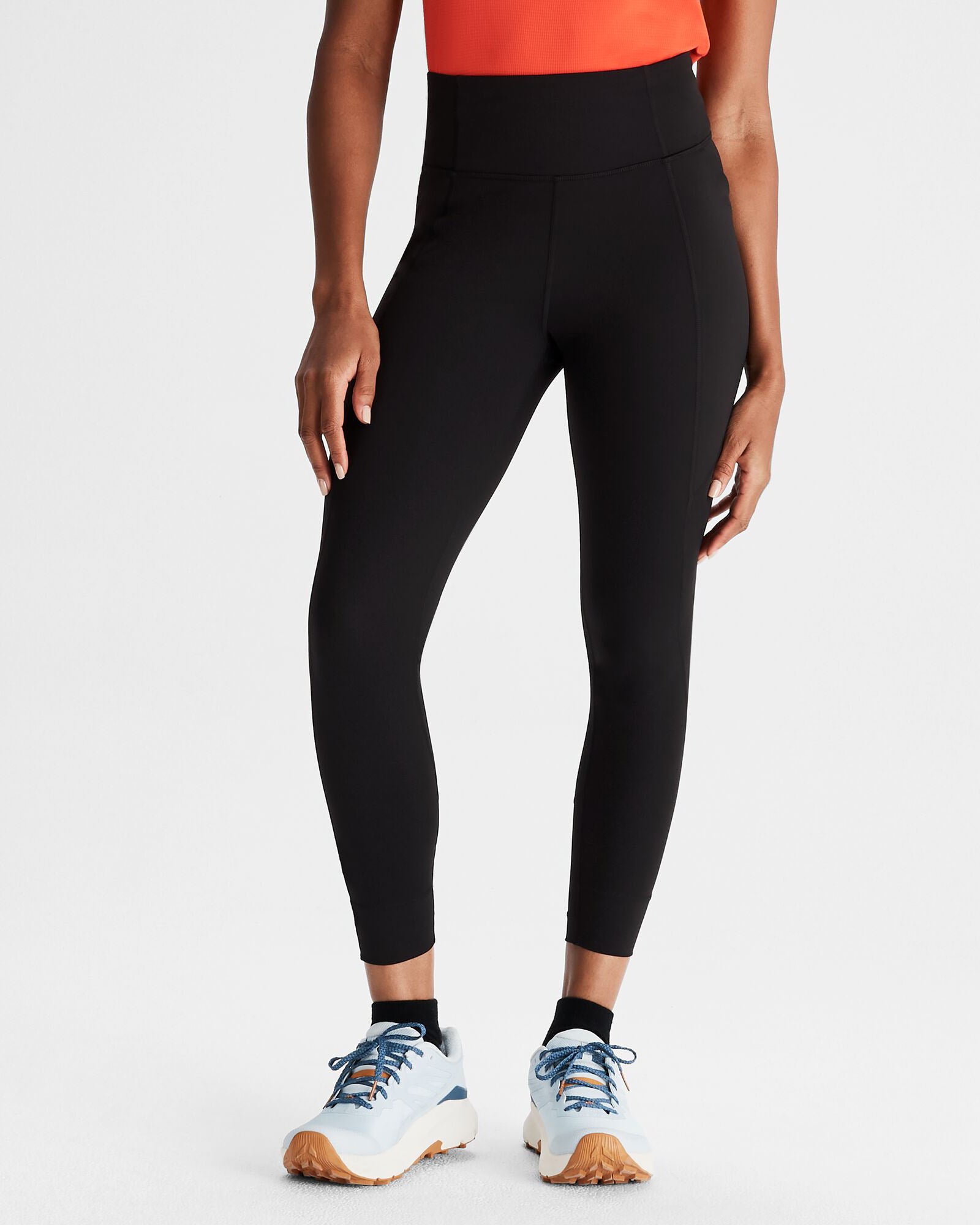 Women's Seeker 7/8 Leggings - Black Stingray – Kathmandu NZ