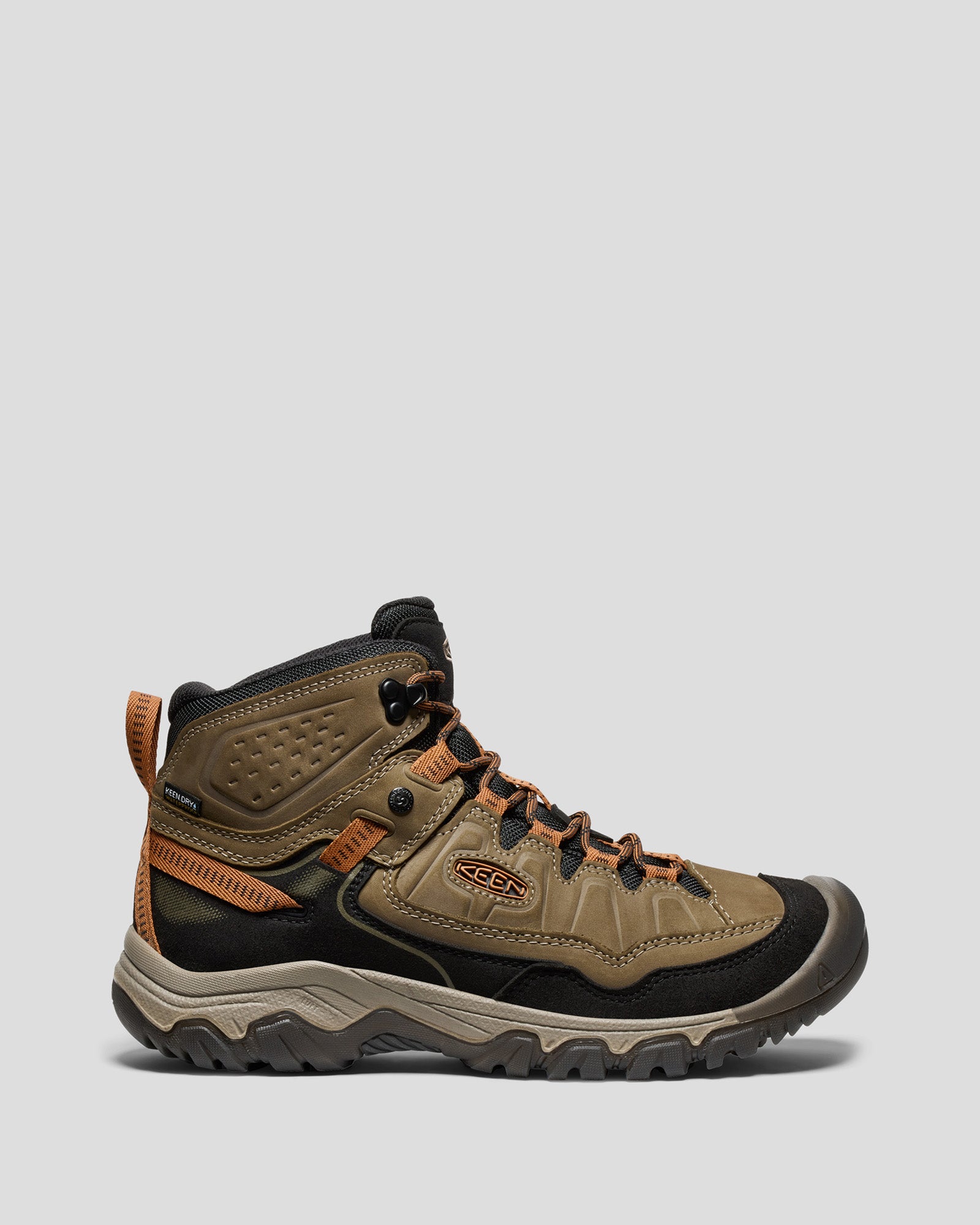 Men's Keen Targhee IV Waterproof Mid Hiking Boots Sea Turtle