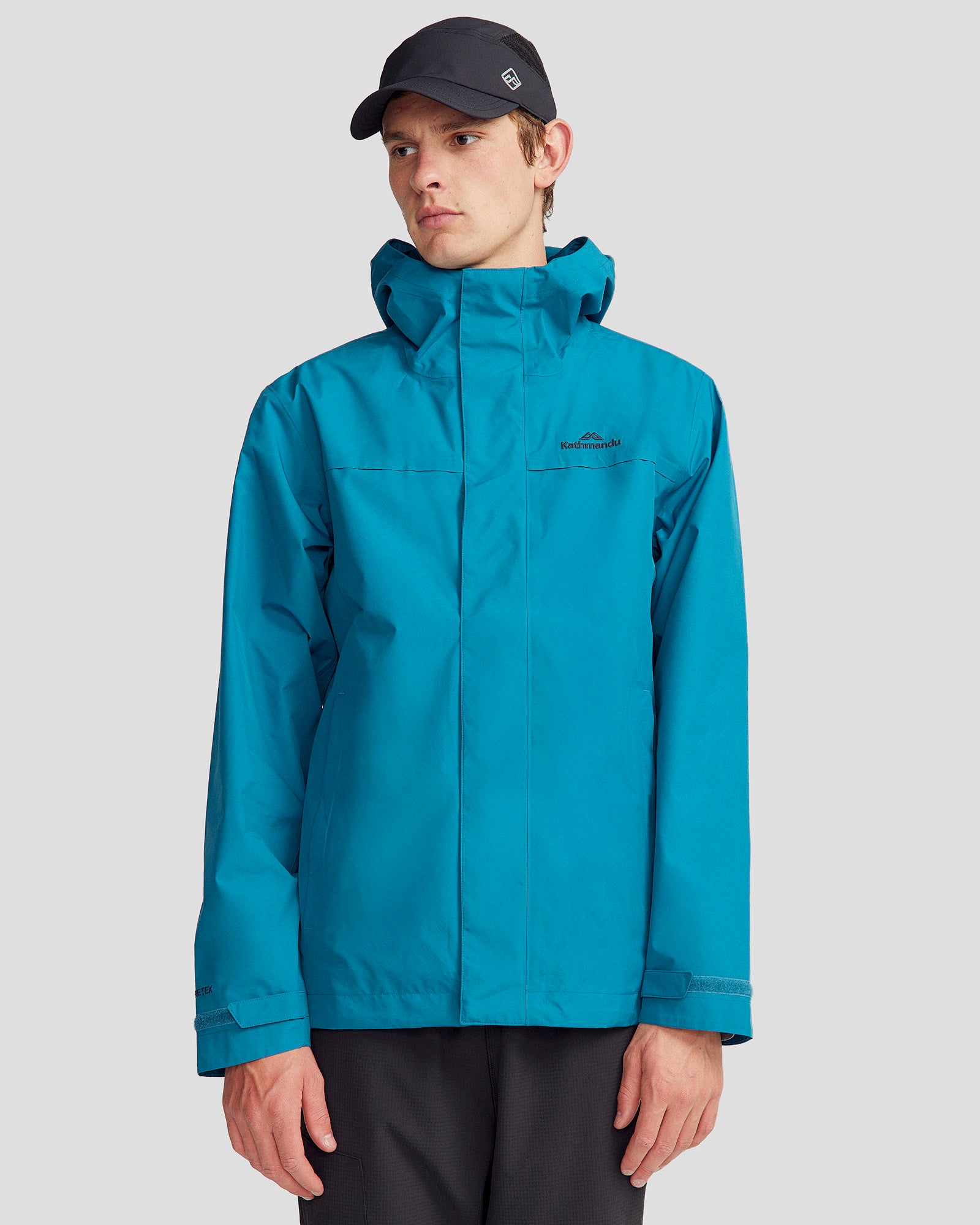 Men's Bealey 2L GORE-TEX® Rain Jacket Dark Eddy – Kathmandu NZ