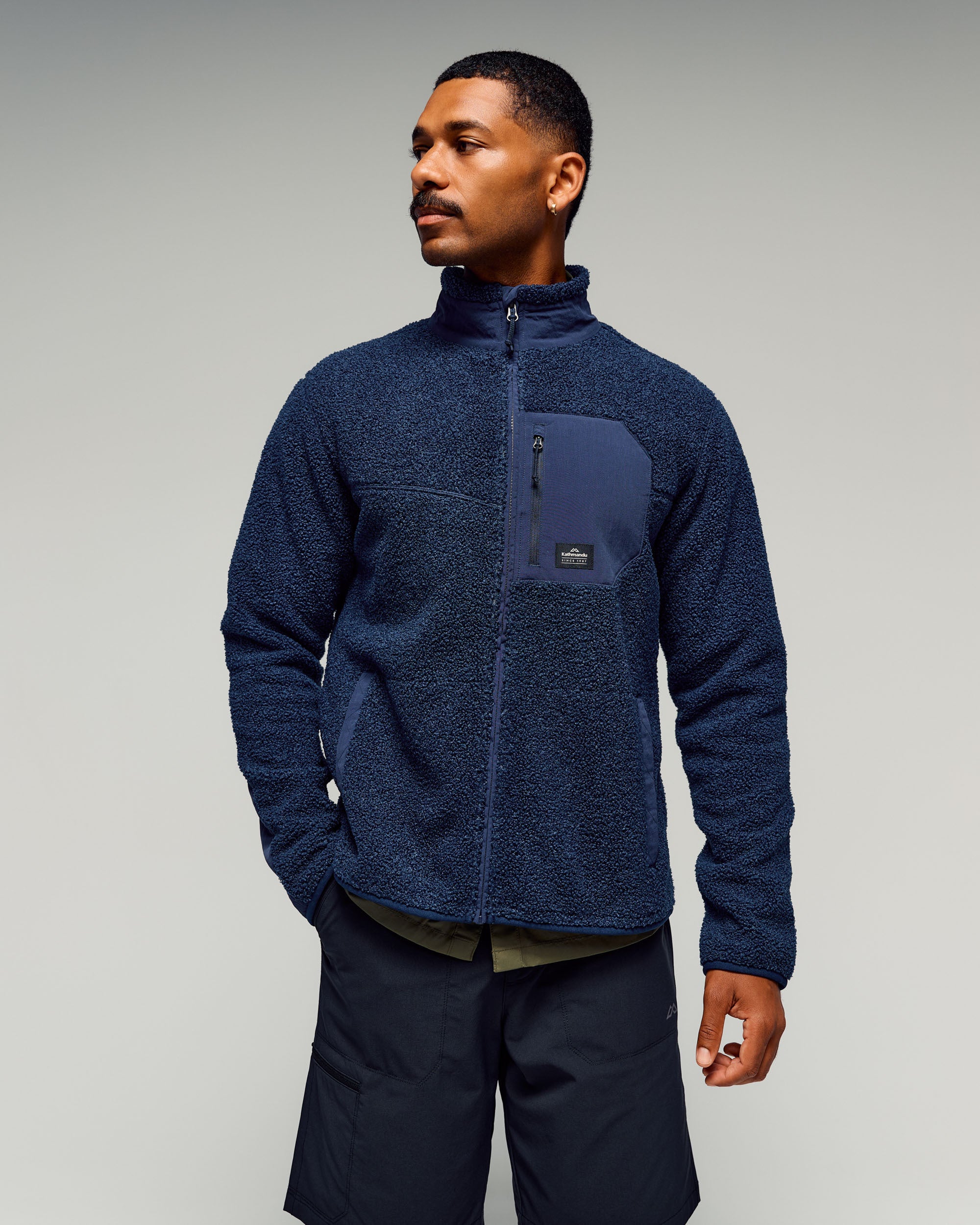 Men's Co-Z High Pile Jacket v3 - Classic Navy – Kathmandu NZ