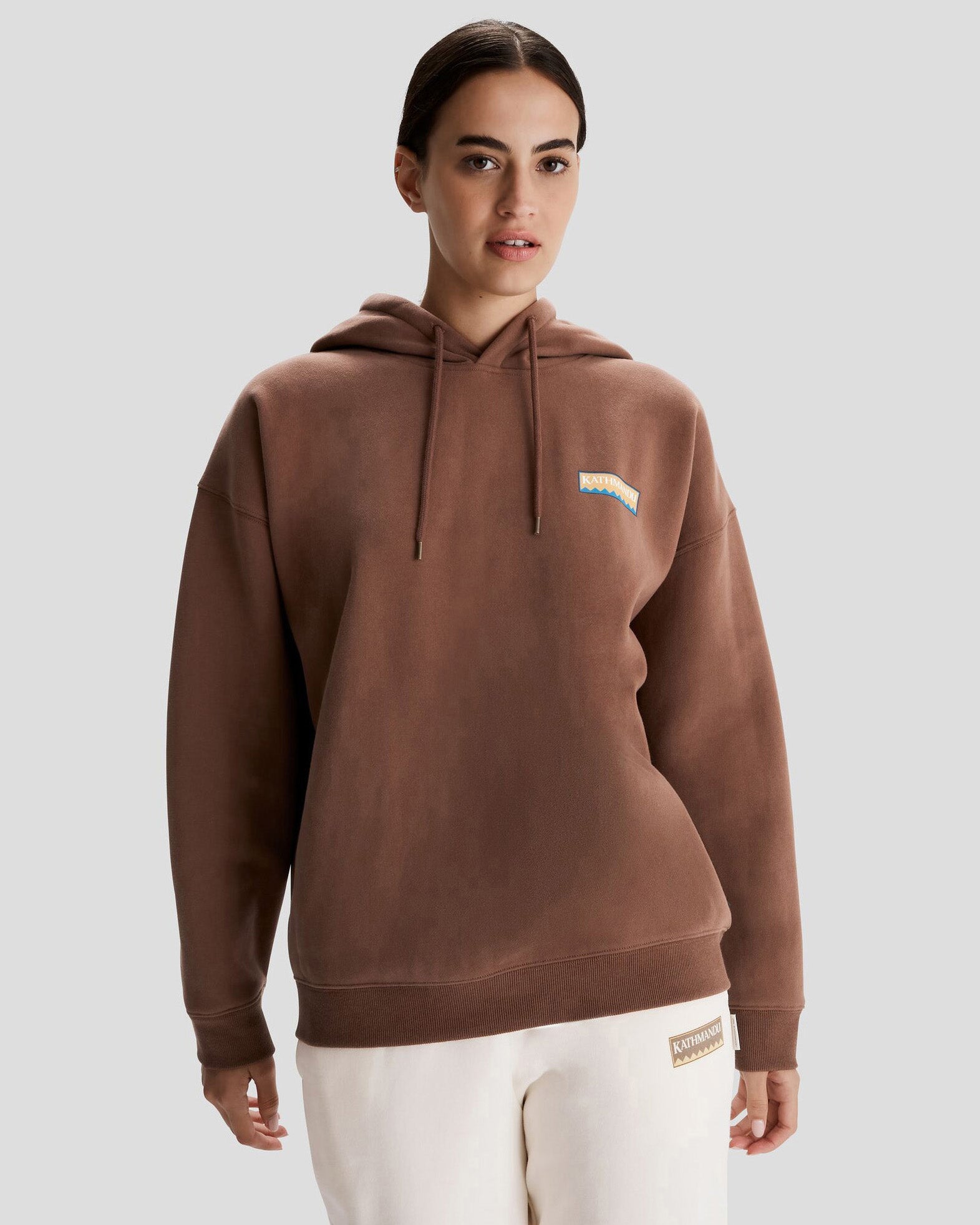 Womens Hoodies Brown Drawstring Hoodie Hoodies For Women Women