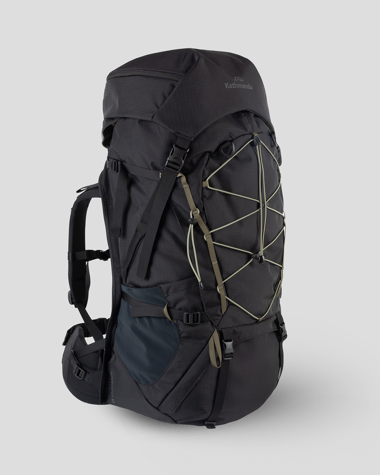 Interloper Pack 65L Black Stingray – Kathmandu NZ
