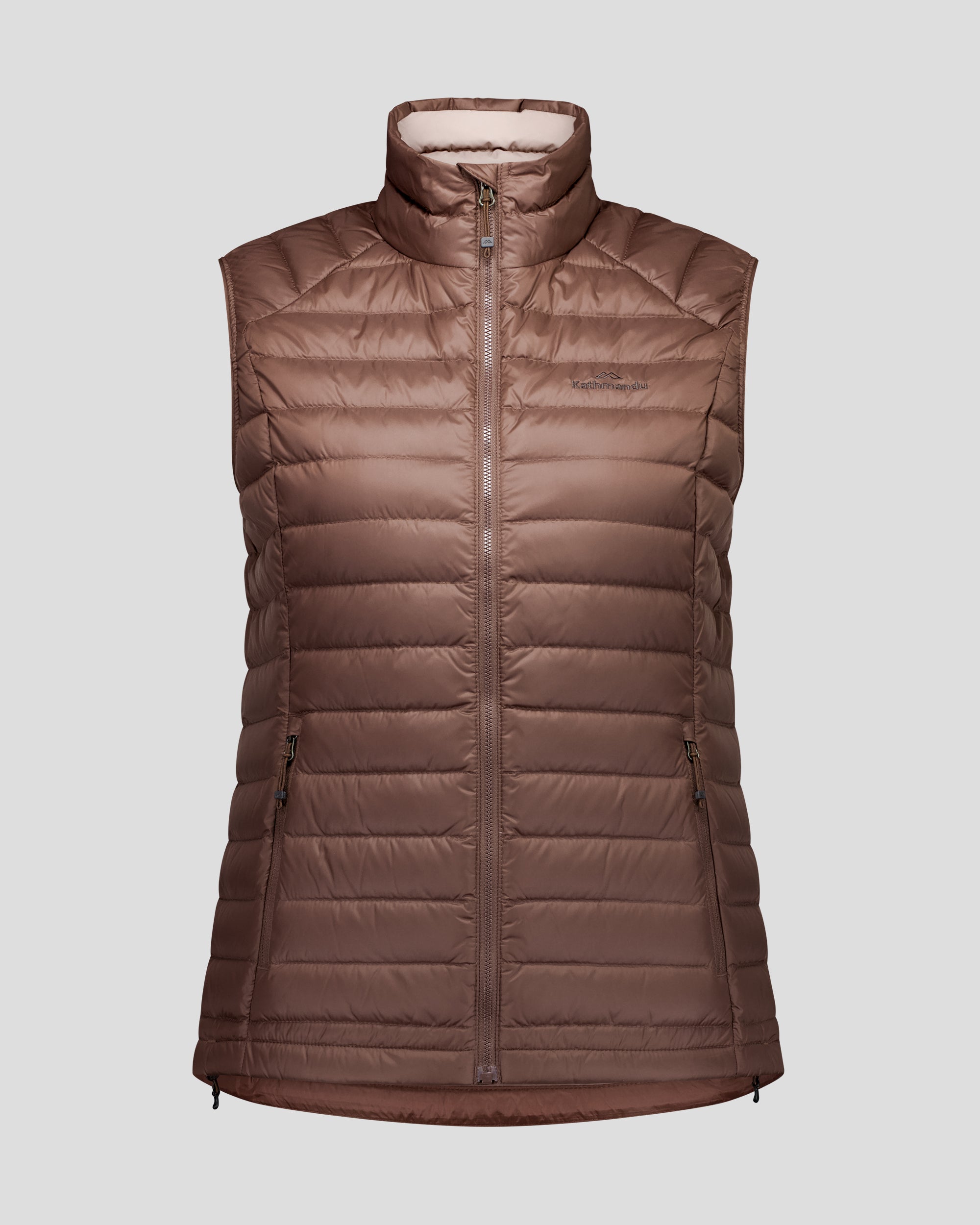 Women's Heli Down Vest 2.0 - Cocoa – Kathmandu NZ