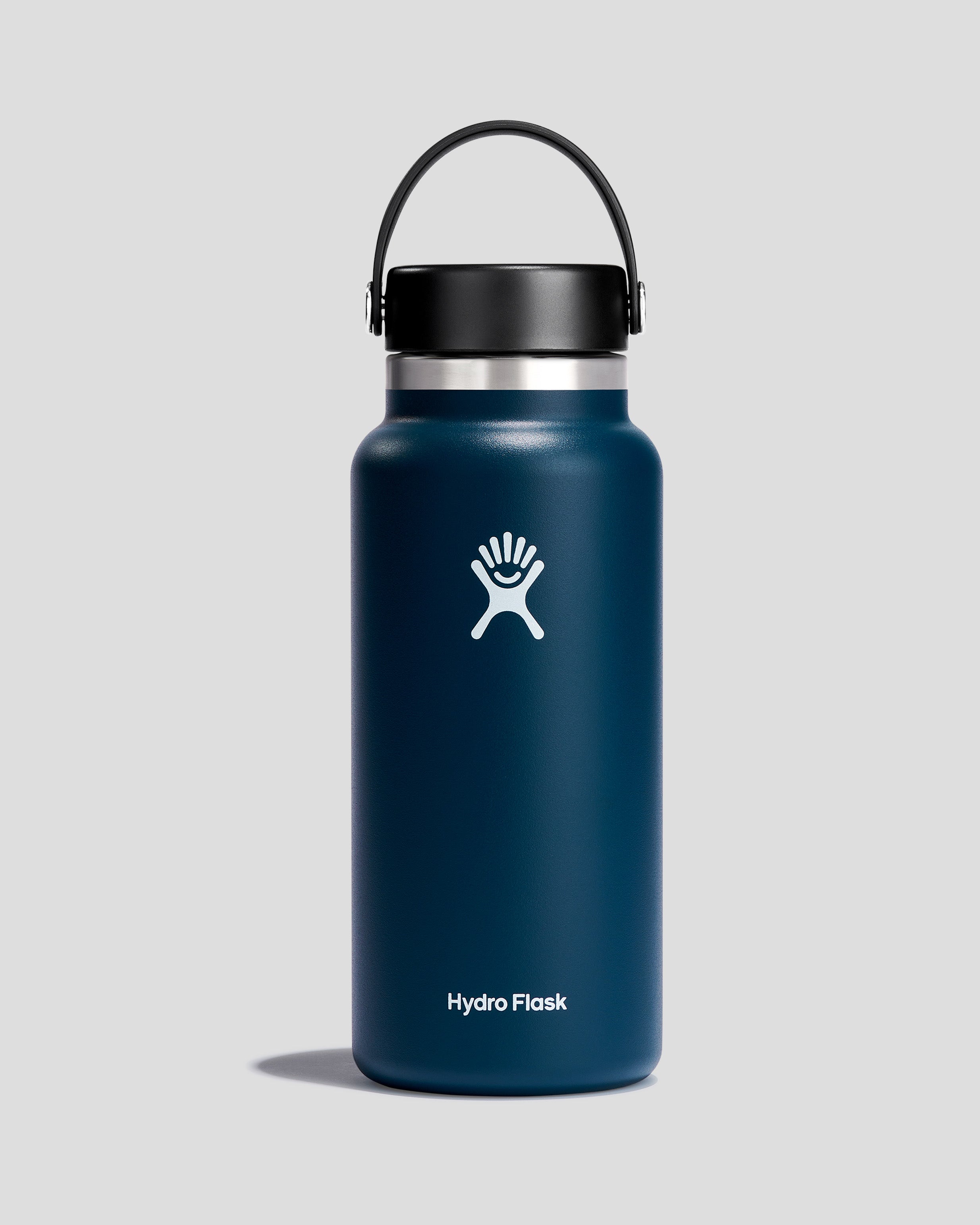 Hydro Flask Wide Flex Cap Bottle 946 ml Indigo – Kathmandu NZ