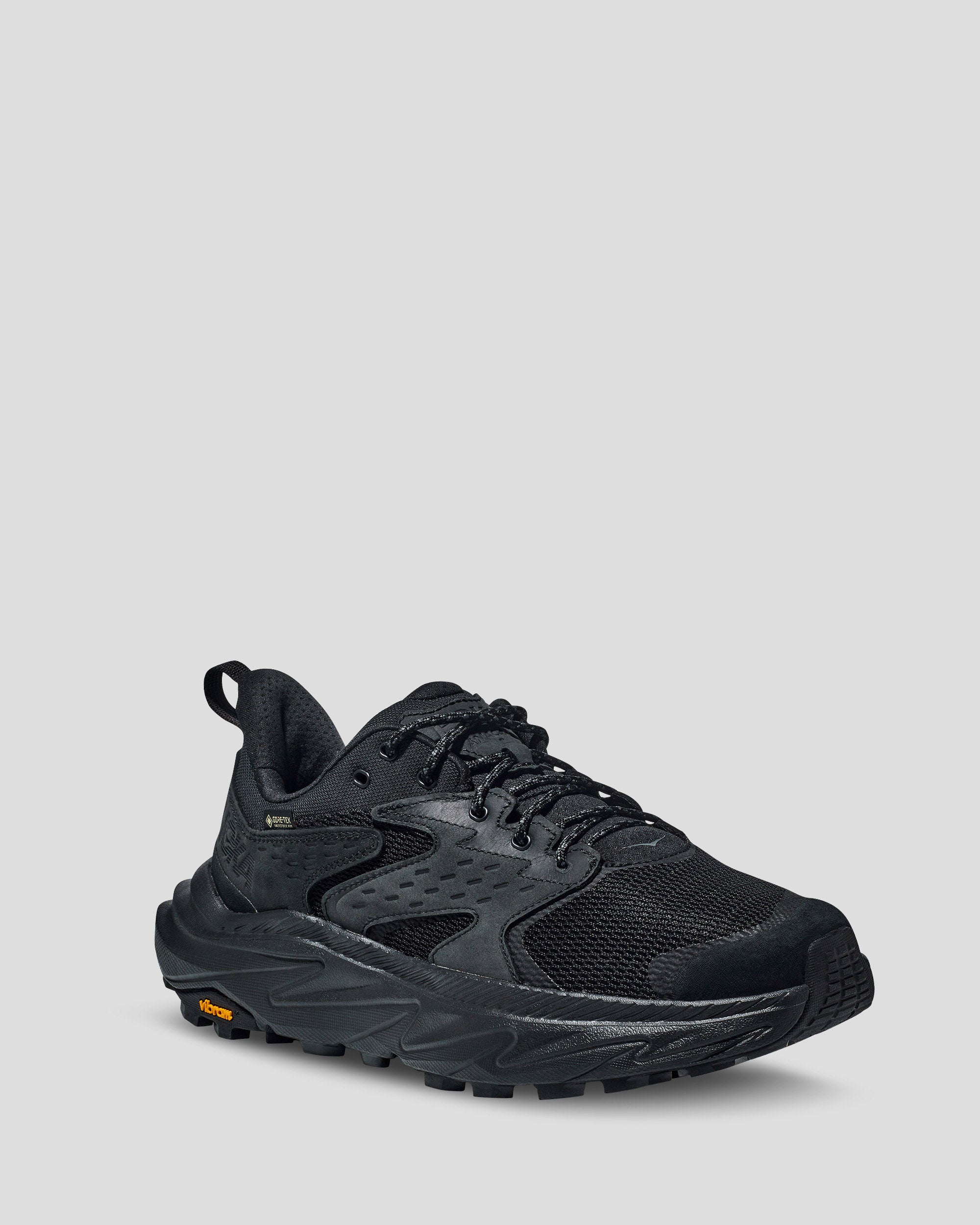Men's Hoka Anacapa Low GTX Hiking Shoes Black – Kathmandu NZ