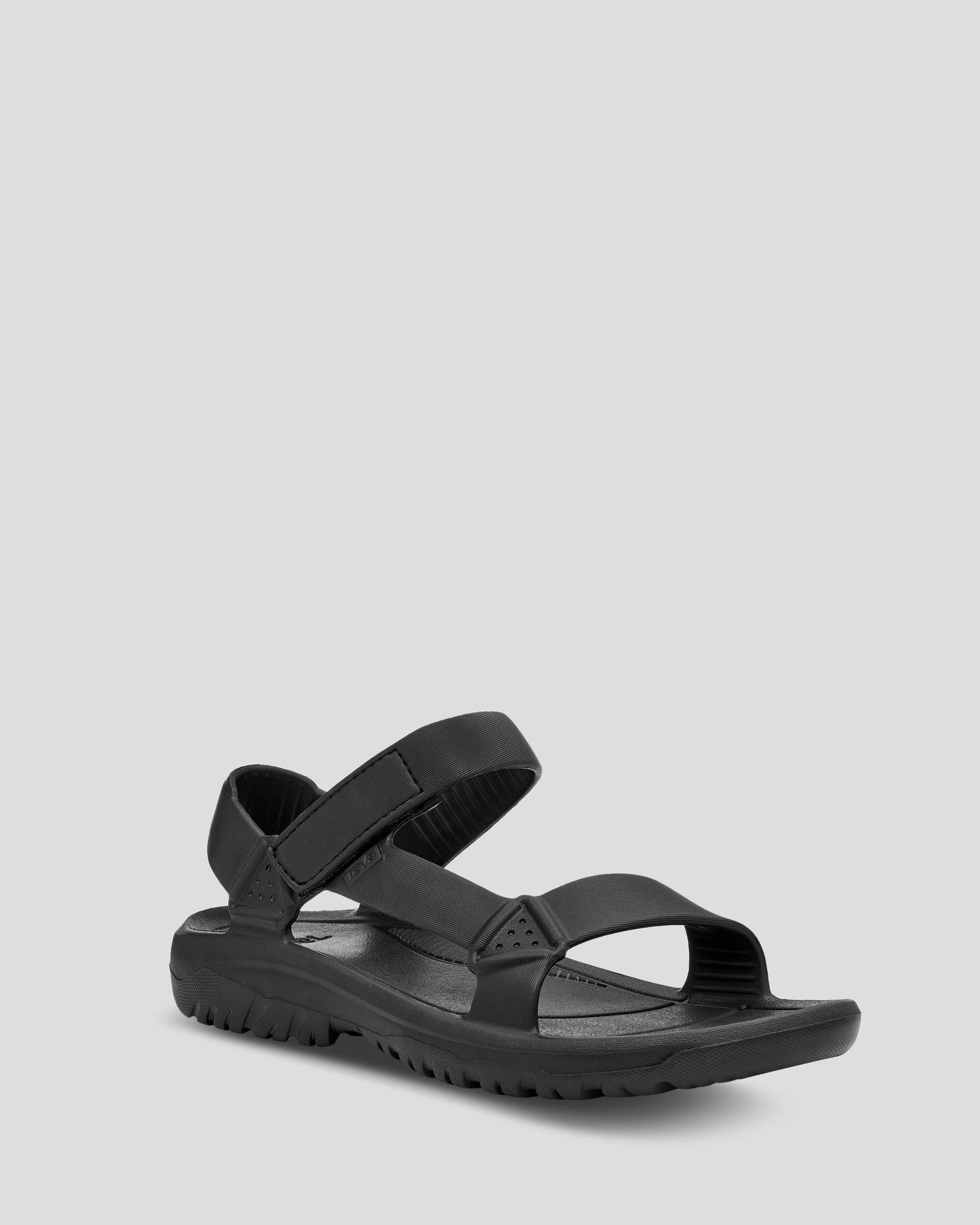 Men's Teva Hurricane Drift Sandals Black – Kathmandu NZ