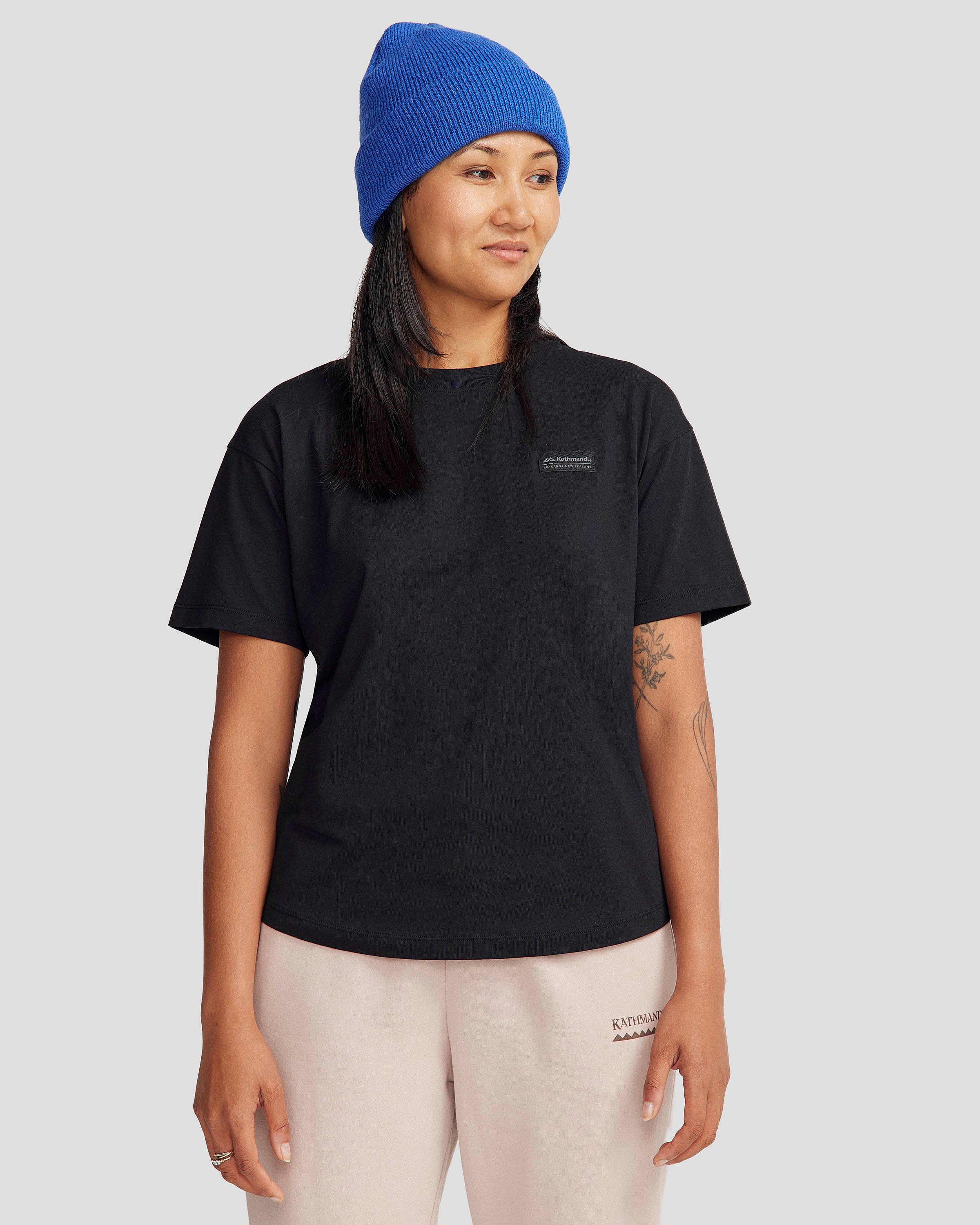 ORGANIC COTTON SLIM FIT TEE PRINTED DESTINY CALLING