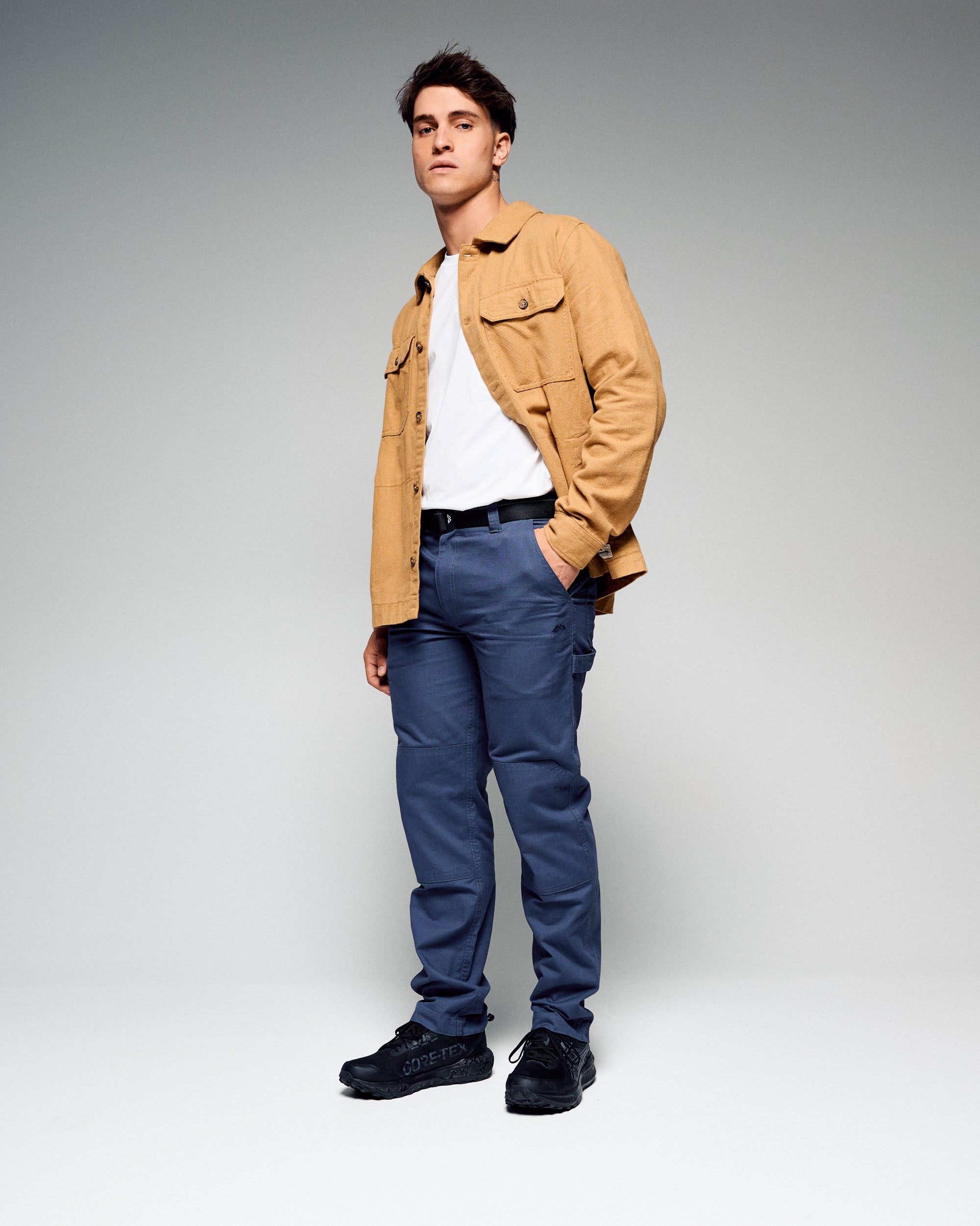 Men's Weekend Cotton Pants - Mid Navy – Kathmandu NZ