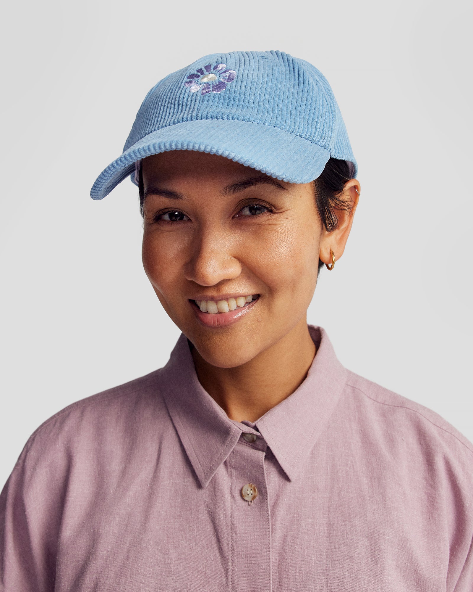 帽子 MURRAL 23SS Quartz embroidery hat Embroidered Cord Cap - Washed Blue – Kathmandu NZ