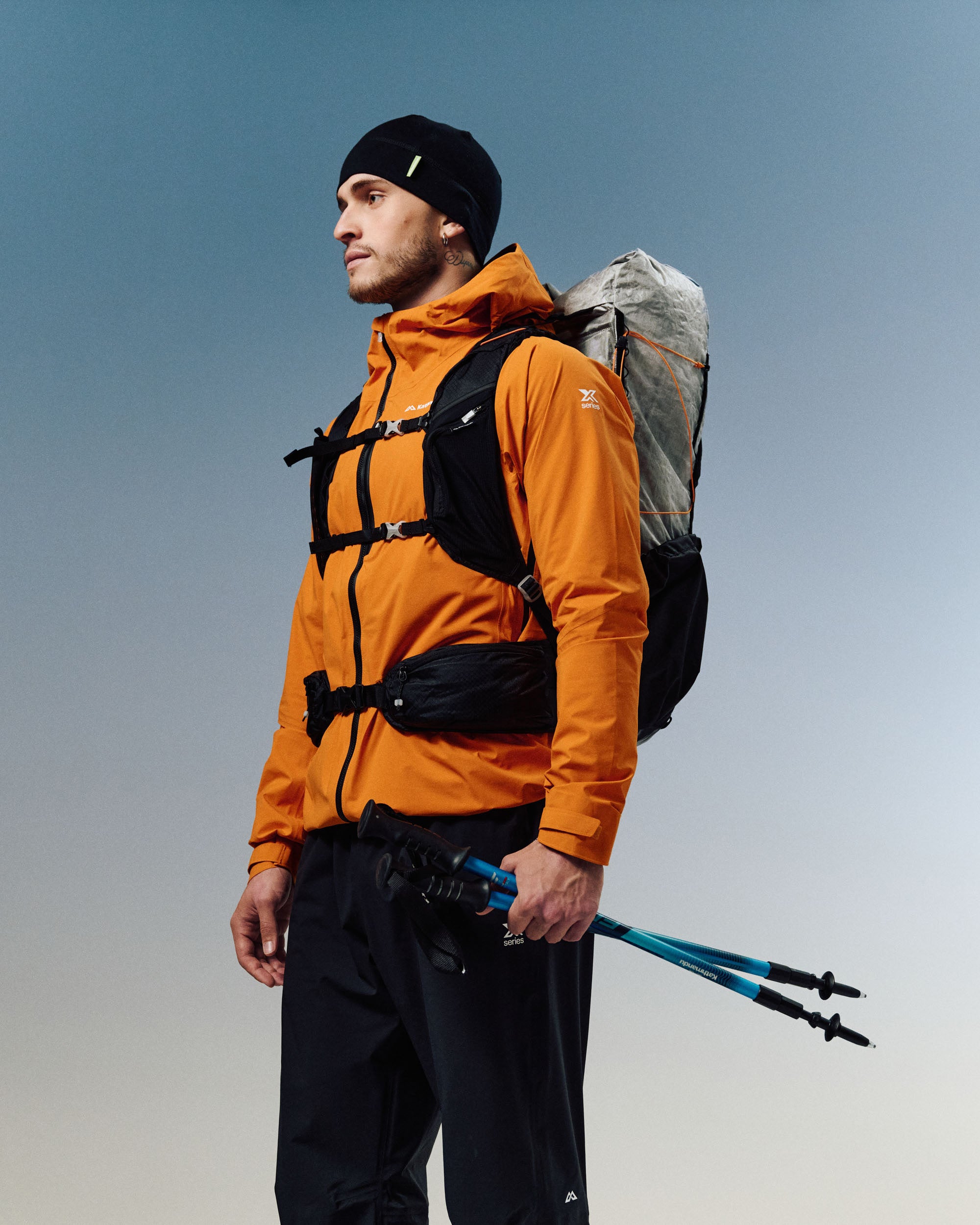 backpacking rain jacket in a bag Men's XT Series Cordura 3L Rain Jacket