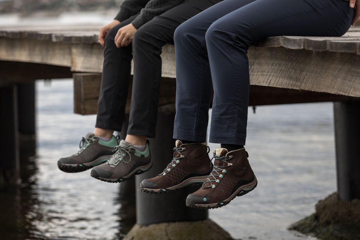 How to lace hiking boots