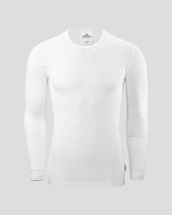 KMDCore Long Sleeve Top White – Kathmandu NZ