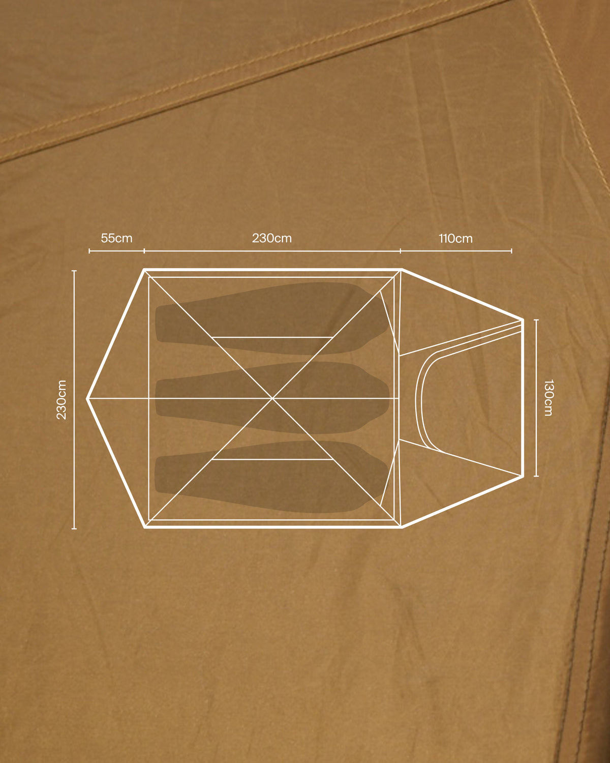 Retreat 80 2-3 Person Tent - Canvas