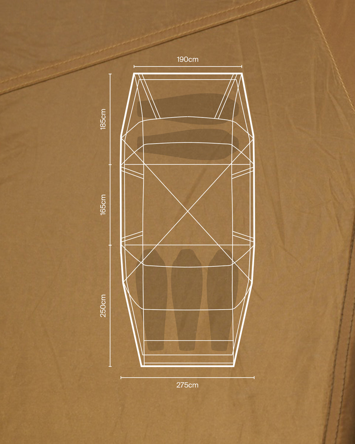 Retreat 280 4-5 Person Tent - Canvas