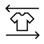 Adjustable fit icon