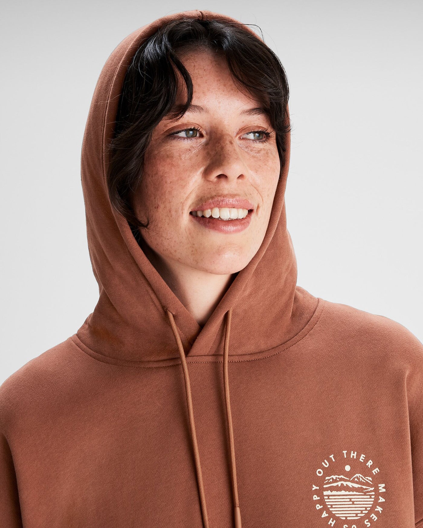Women's OT Logo Slouchy LT BB Hoodie - Woodsy