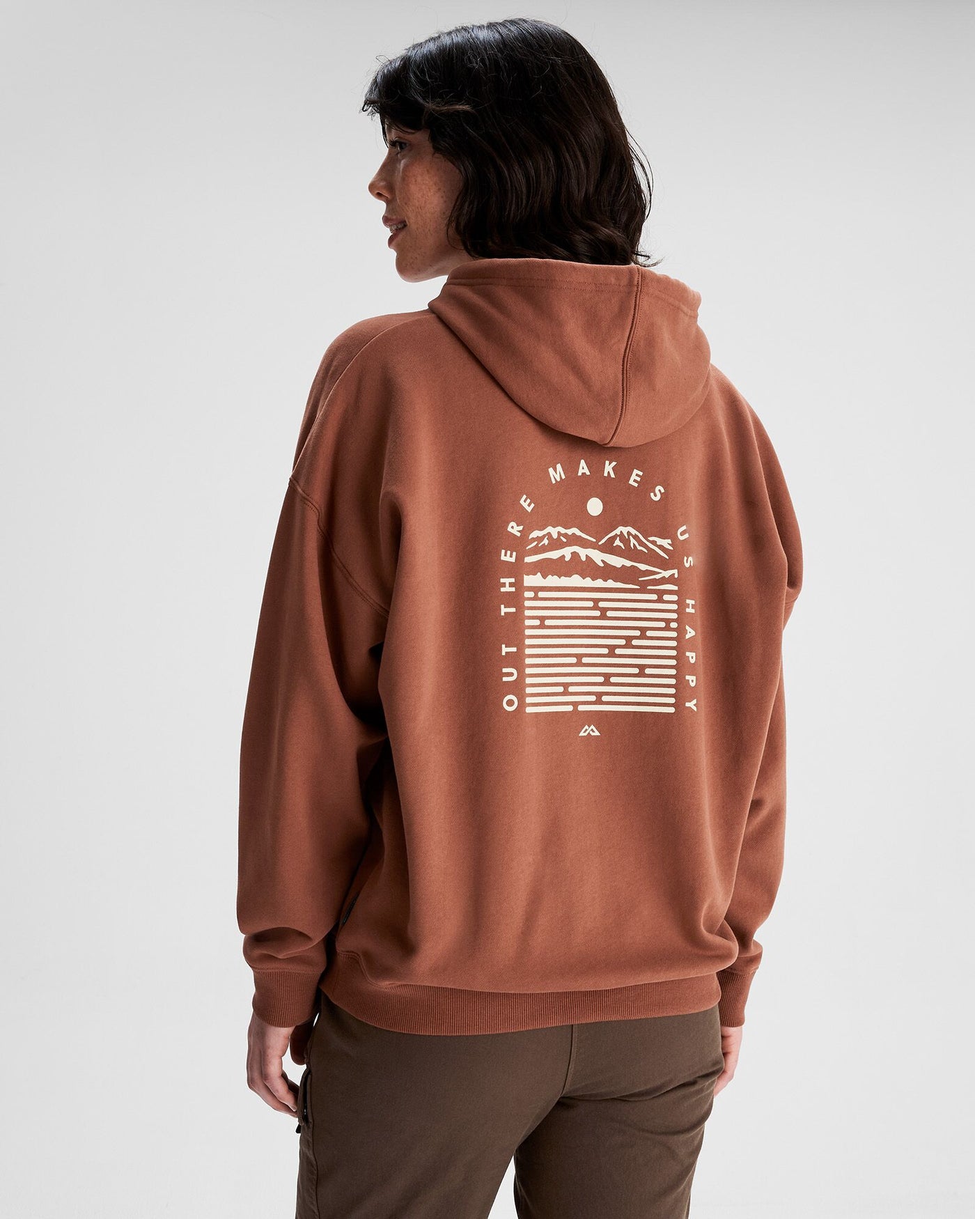 Women's OT Logo Slouchy LT BB Hoodie - Woodsy