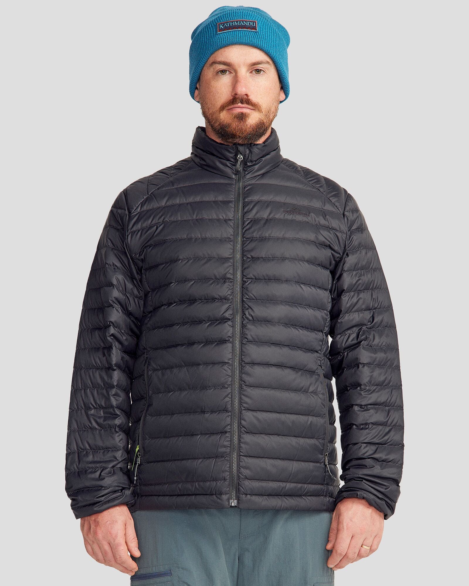 Men's Heli Down Jacket v4 - Black Stingray