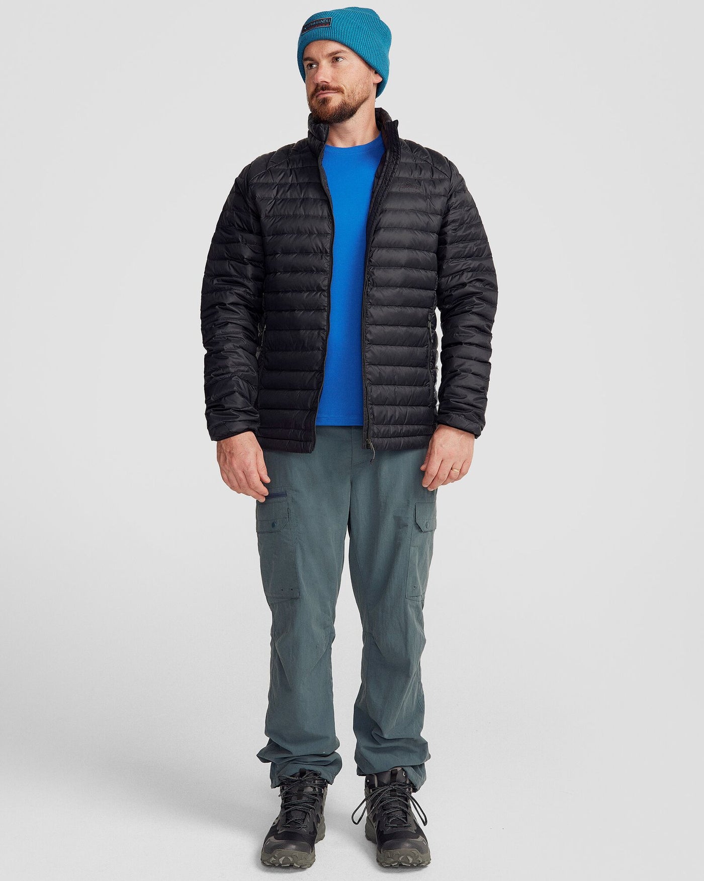 Men's Heli Down Jacket v4 - Black Stingray