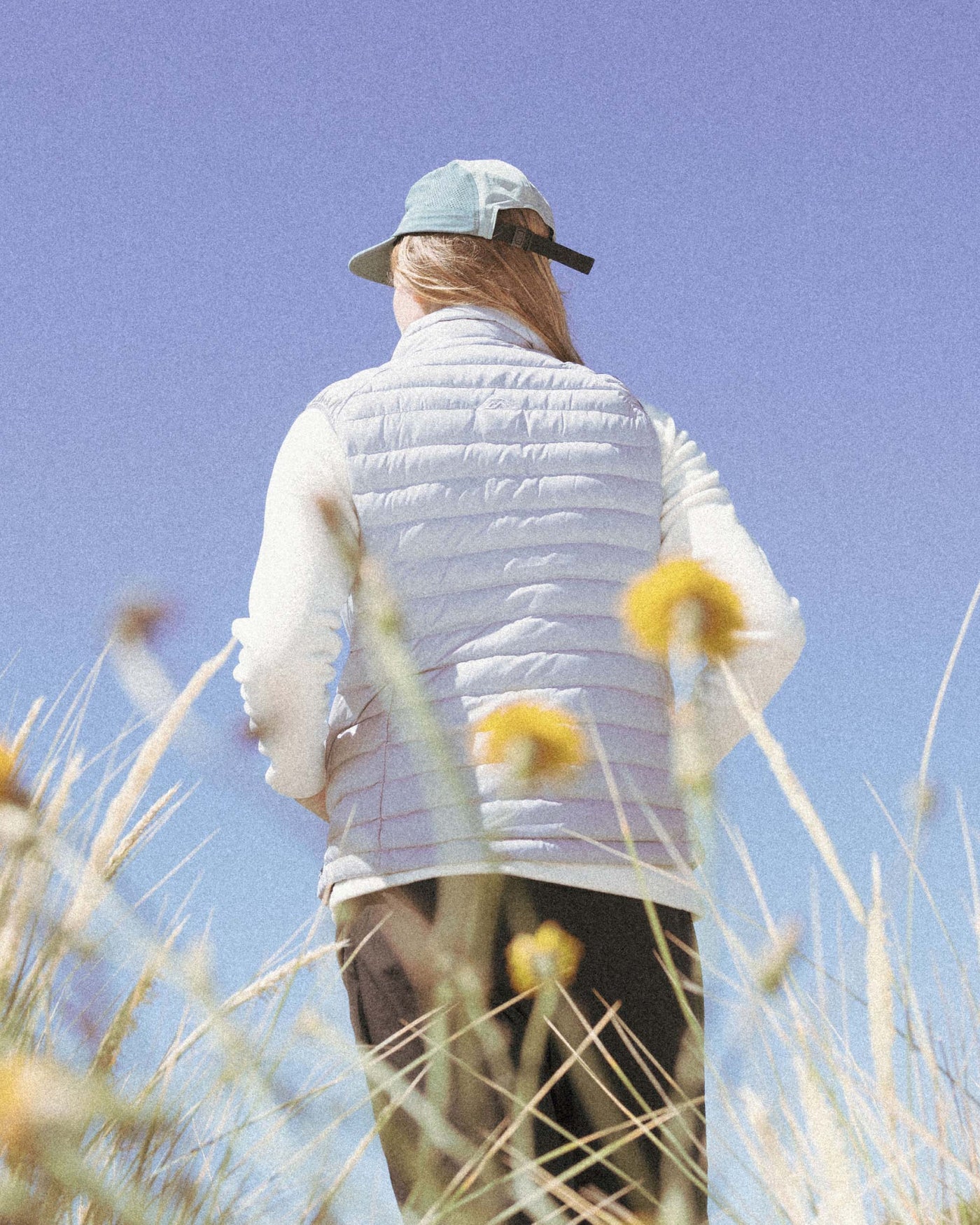 Women's Heli Down Vest v2 - Light Haze