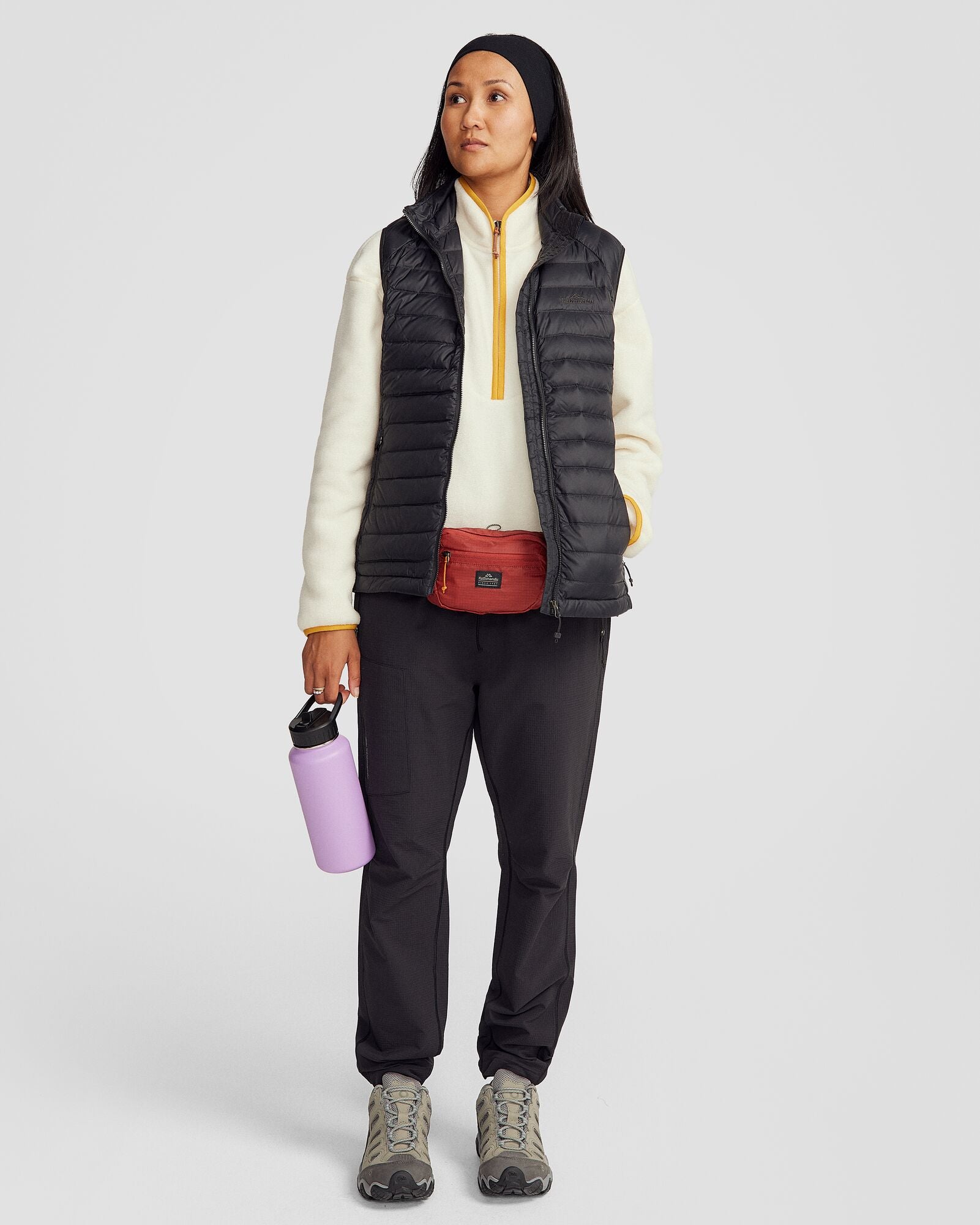 Women's Heli Down Vest 2.0 - Black Stingray – Kathmandu NZ