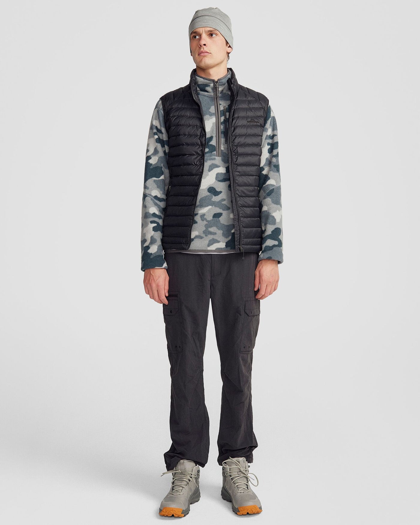 Men's Heli Down Vest 4.0 - Black Stingray