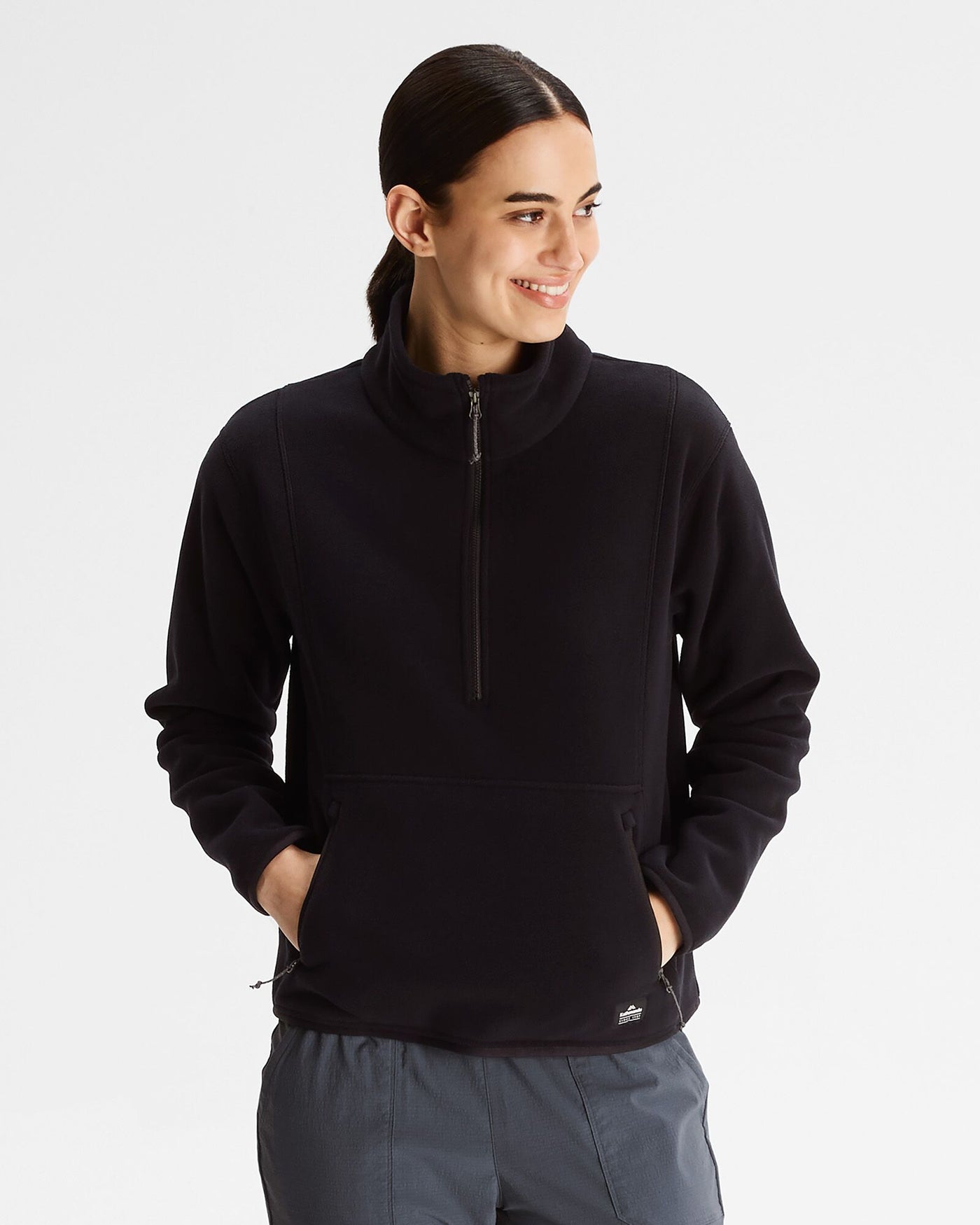 Retro Ridge 200 Women's PrimaLoft Pullover - Black