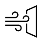 Windproof icon