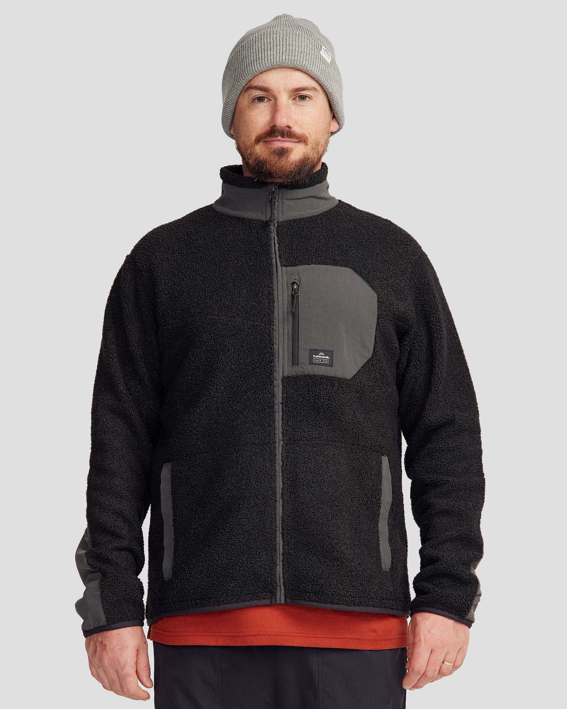 Men's Co-Z High Pile Jacket v3 - Black Stingray