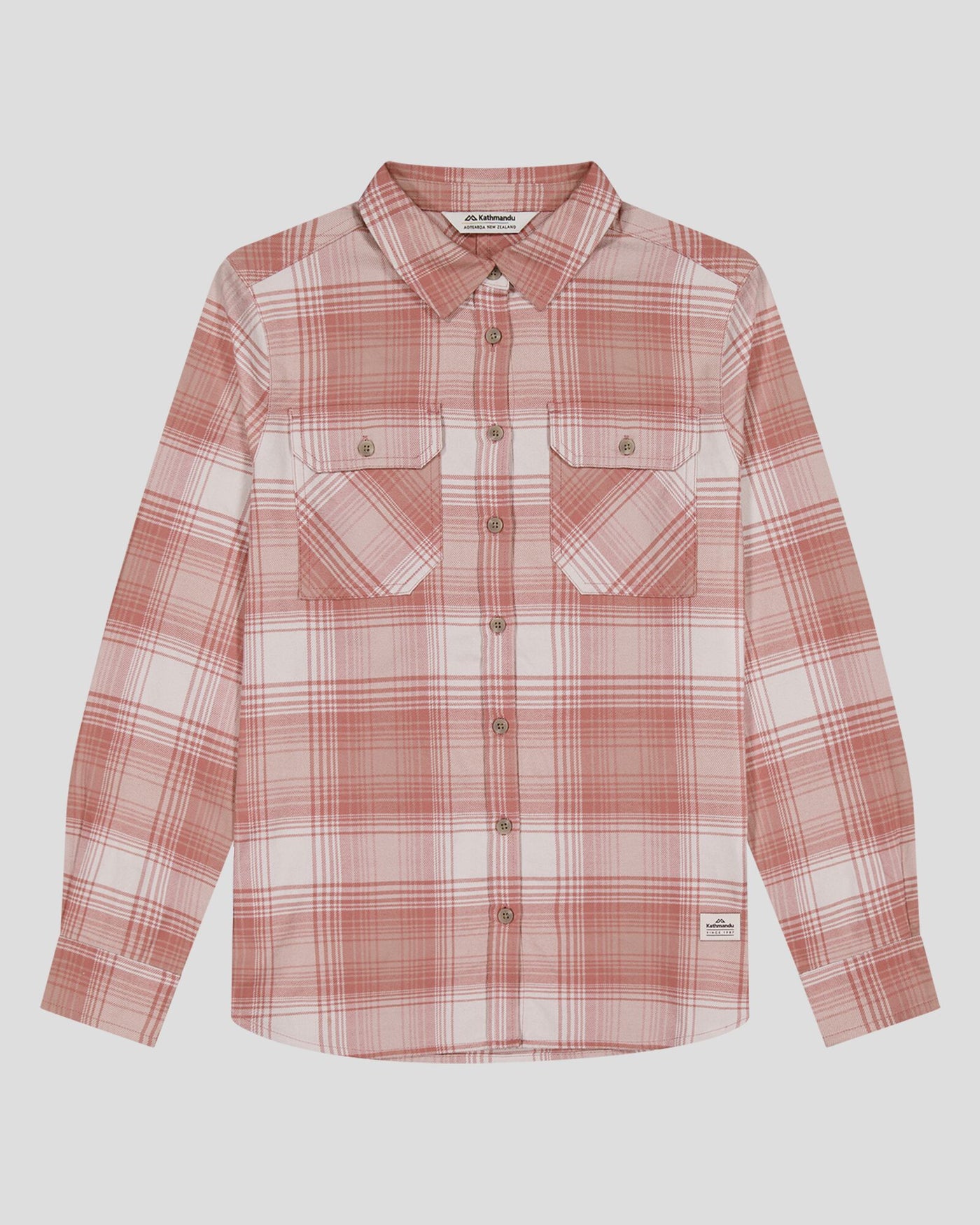 Women's Carrillon HF Long Sleeve Shirt  - Shadow Plaid Mineral