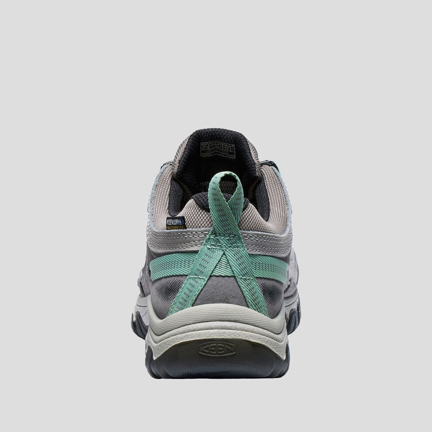 Women's Keen Targhee IV Waterproof Hiking Shoe - Alloy/Granite Green