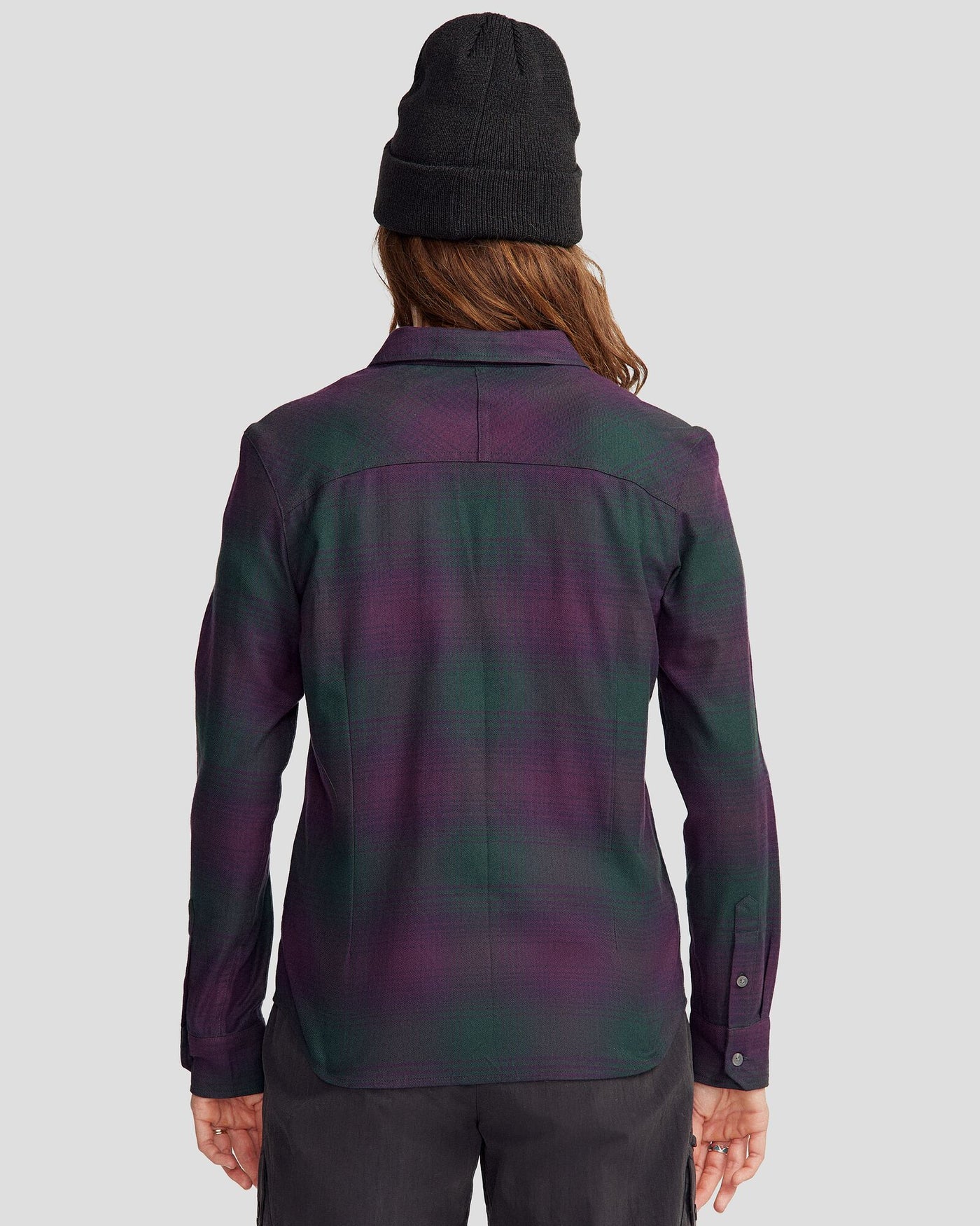 Women's Carrillon HF Long Sleeve Shirt  - Shadow Plaid Deep Forest