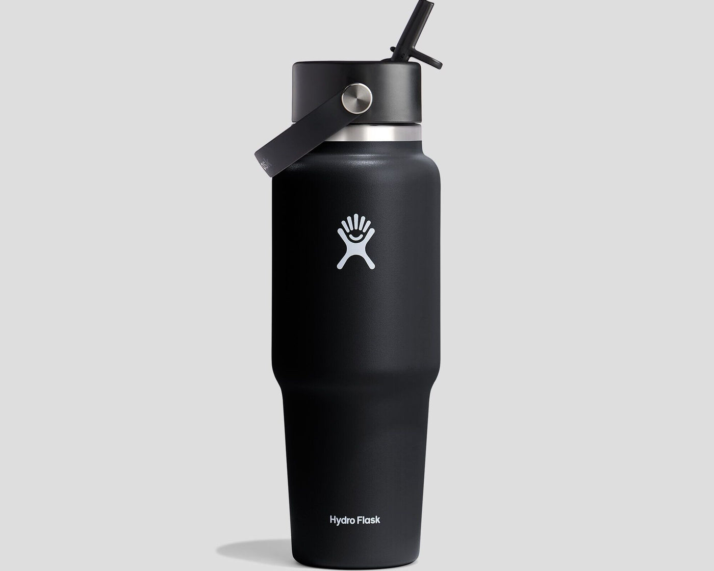 Hydro Flask Travel Bottle Flex Straw Cap 946ml - Black