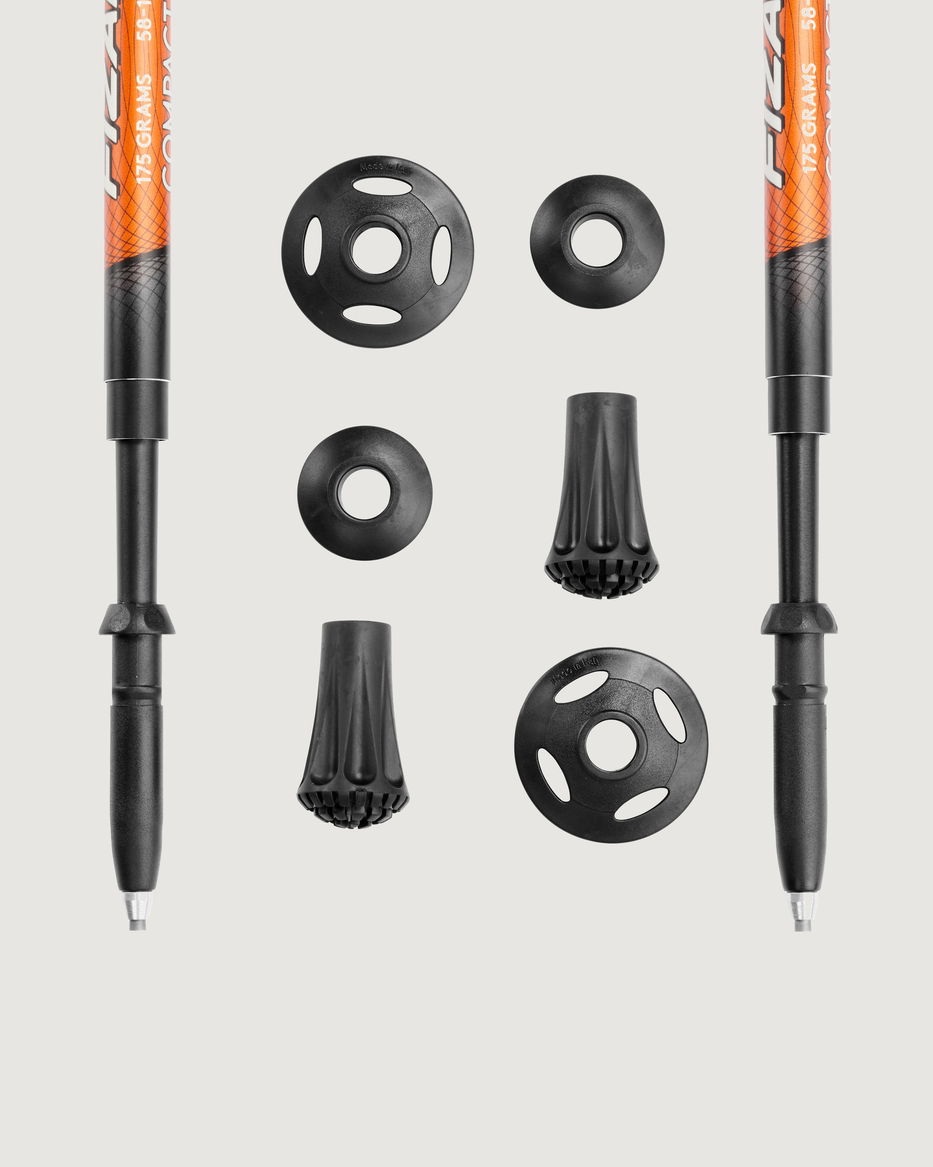 Embouts Widia Pour Bâtons De Randonnée Fizan Carbide Tip+ - Longue Durée, Accroche Optimale Sur Glace, Roche - 6