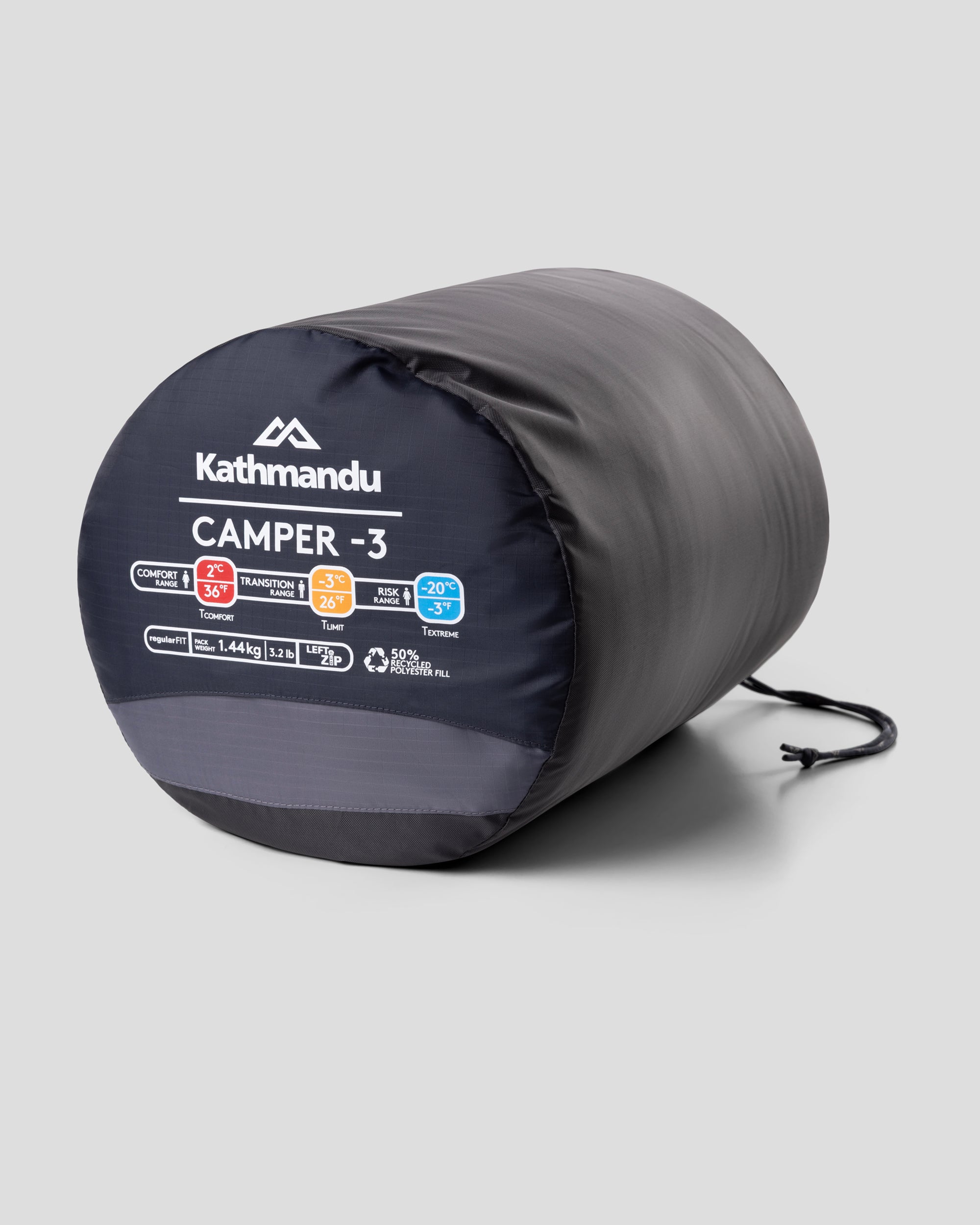 Camper -3 S/Bag - Mid Navy/Pure Navy – Kathmandu NZ