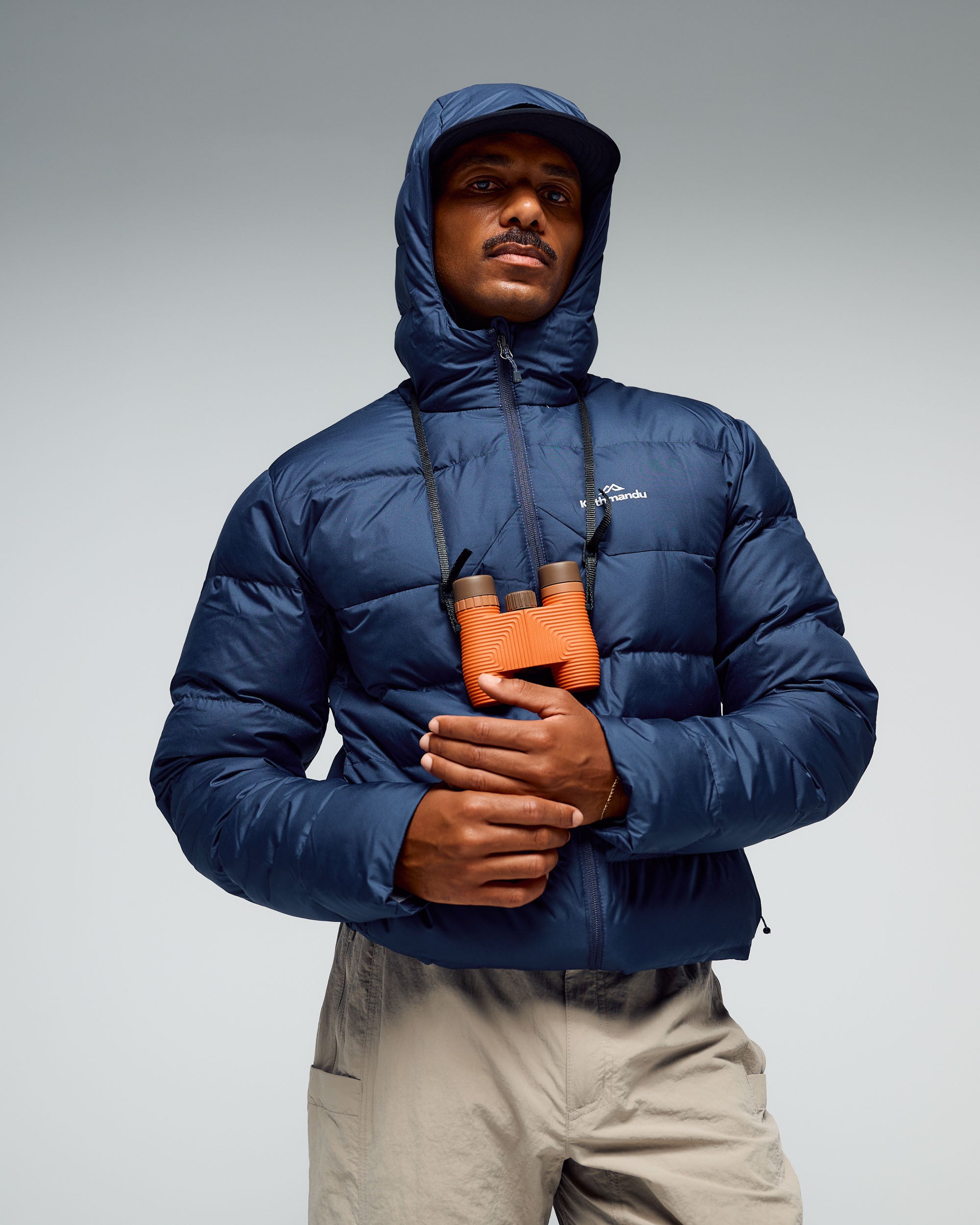 Men's Epiq Hooded Down Jacket - Midnight Navy – Kathmandu NZ