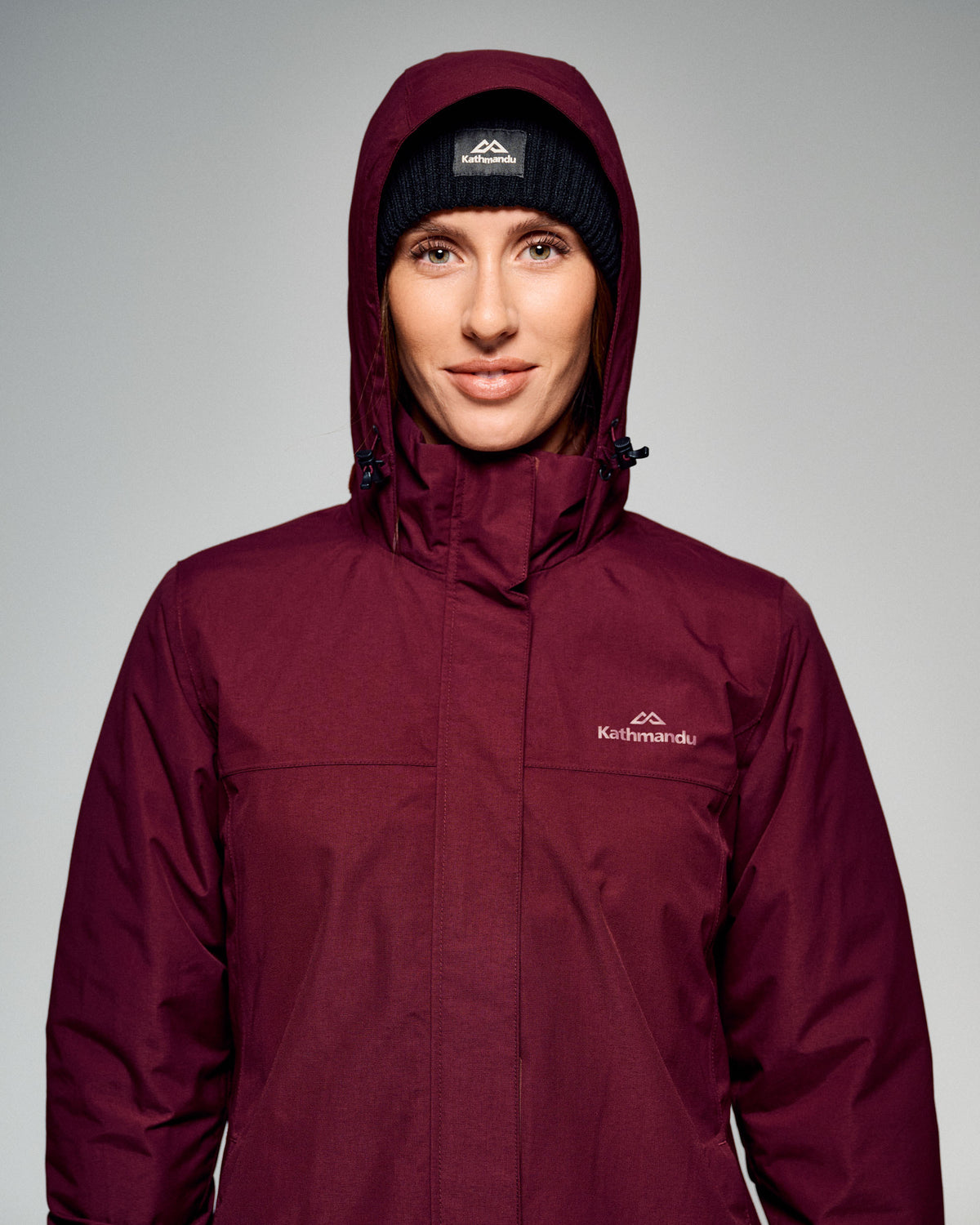 Andulo Women's Andulo Rain Jacket v3 - Mulberry – Kathmandu NZ