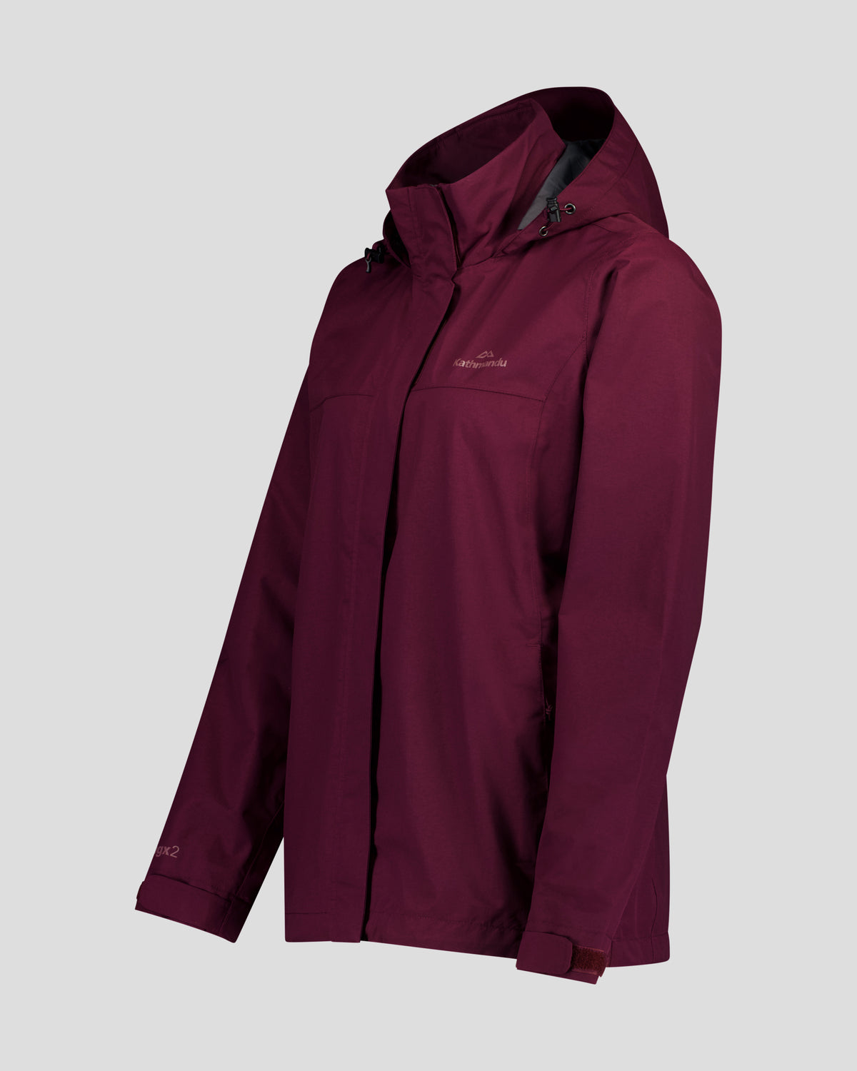 Women's Andulo Rain Jacket v3 - Mulberry – Kathmandu NZ