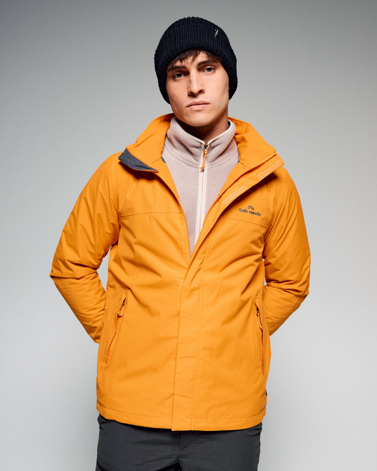 Men's Andulo Rain Jacket v3 - Magma – Kathmandu NZ