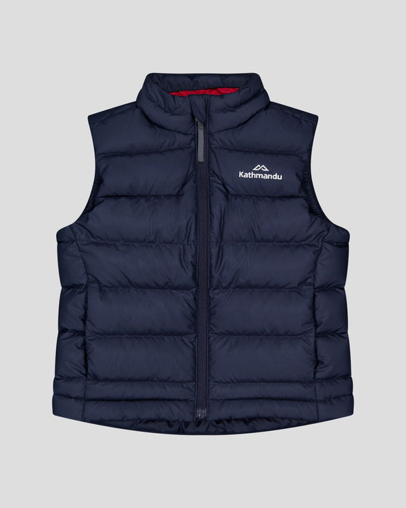 Kids' Epiq Down Vest Midnight Navy – Kathmandu NZ