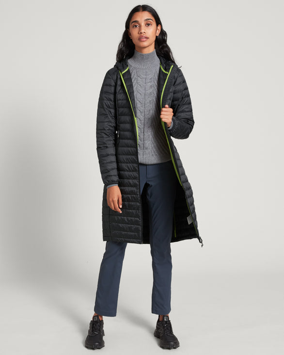 Women's Heli Down Parka Jacket- Black – Kathmandu NZ