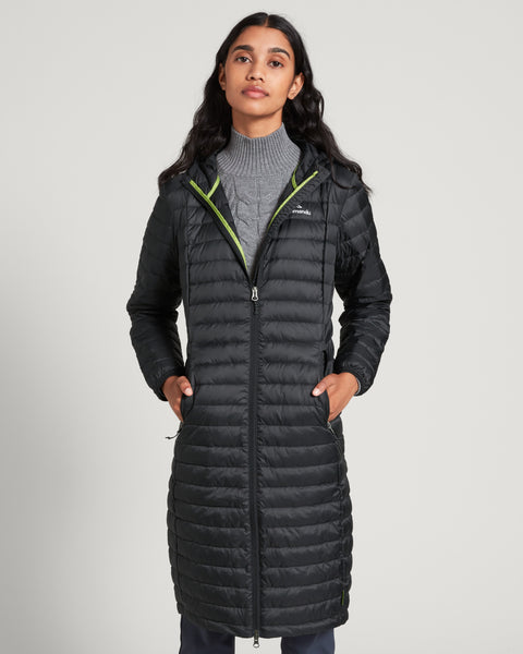 Women's Heli Down Parka Jacket- Black – Kathmandu NZ