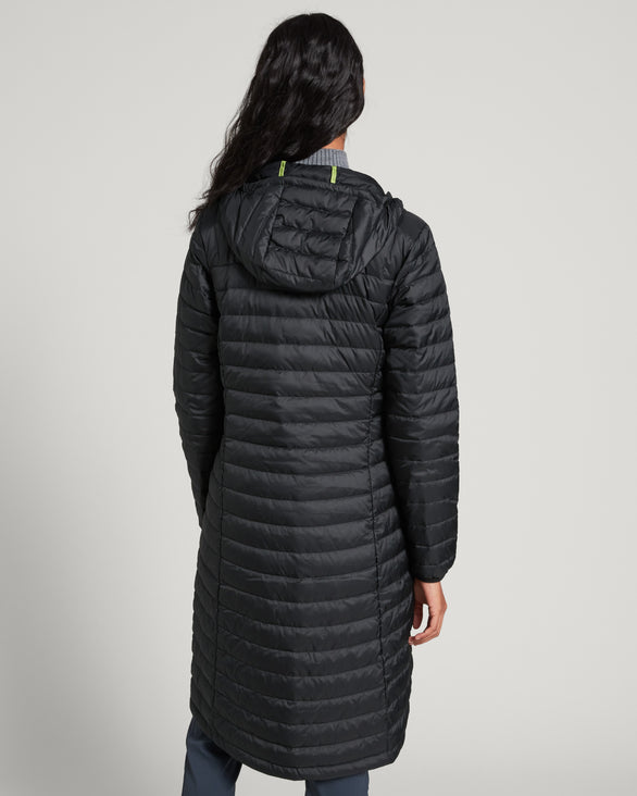 Women's Heli Down Parka Jacket- Black – Kathmandu NZ