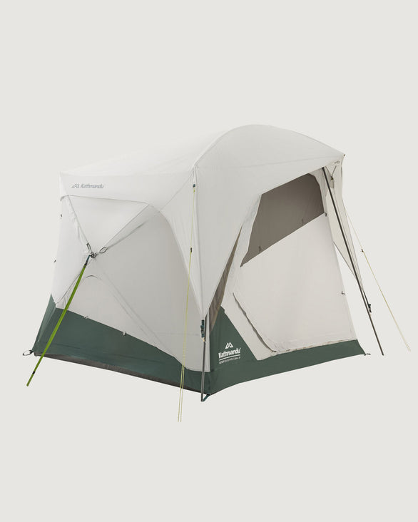 Retreat Quick Pitch 2-3 Person Cabin Tent Silver Grey/Dark