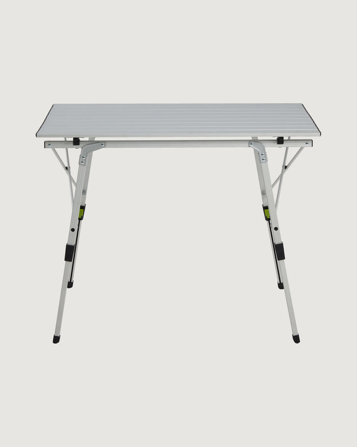 Retreat Compact Table 90cm - Silver – Kathmandu NZ