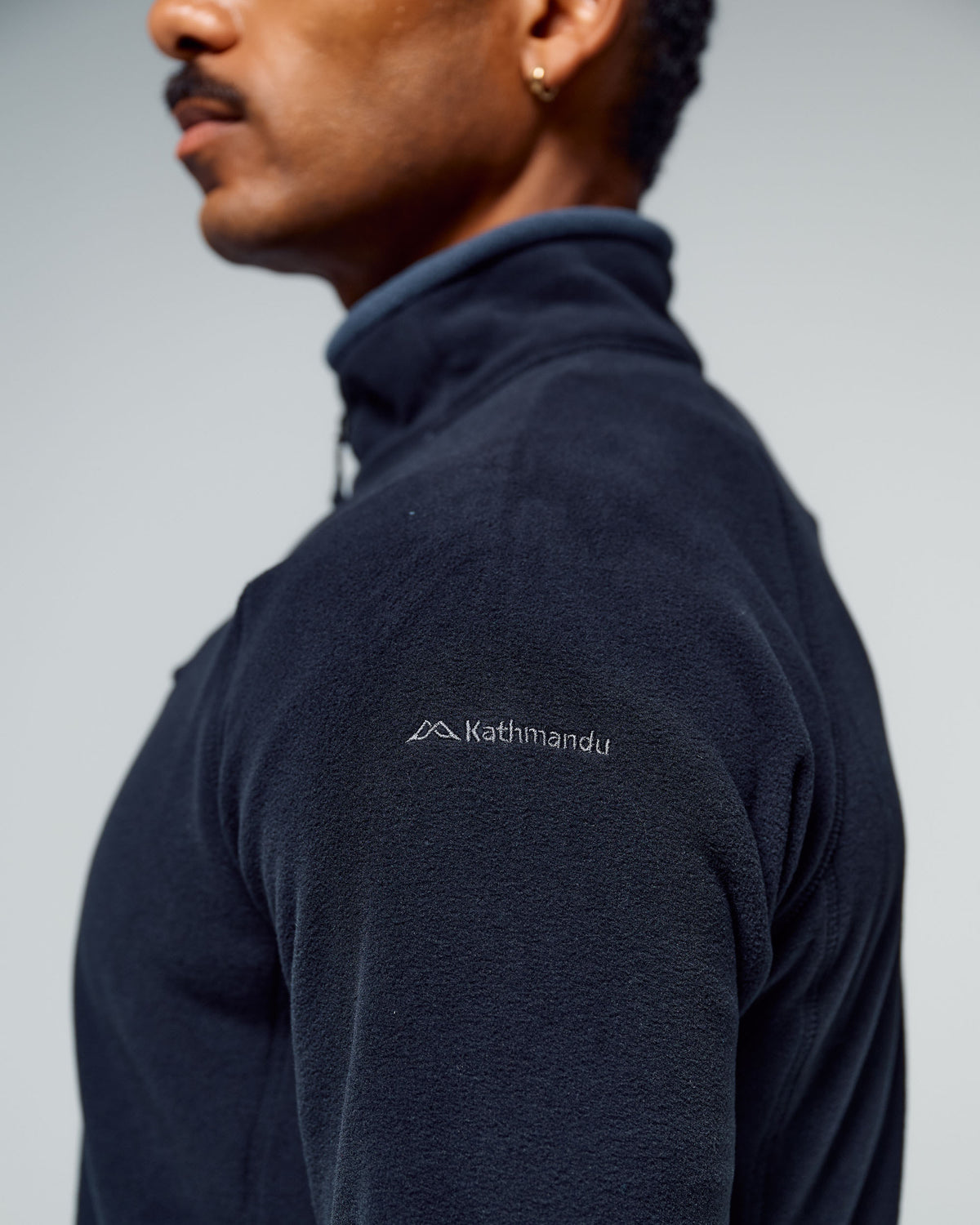 Men's Ridge 100 PrimaLoft Bio Fleece Jacket - Black – Kathmandu NZ