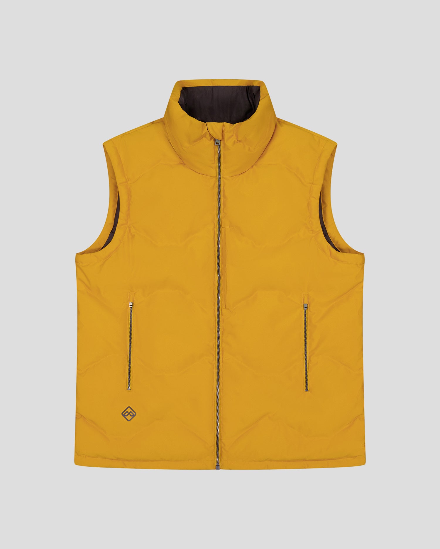 Men's Frisco X Down Vest - Golden Oak – Kathmandu NZ