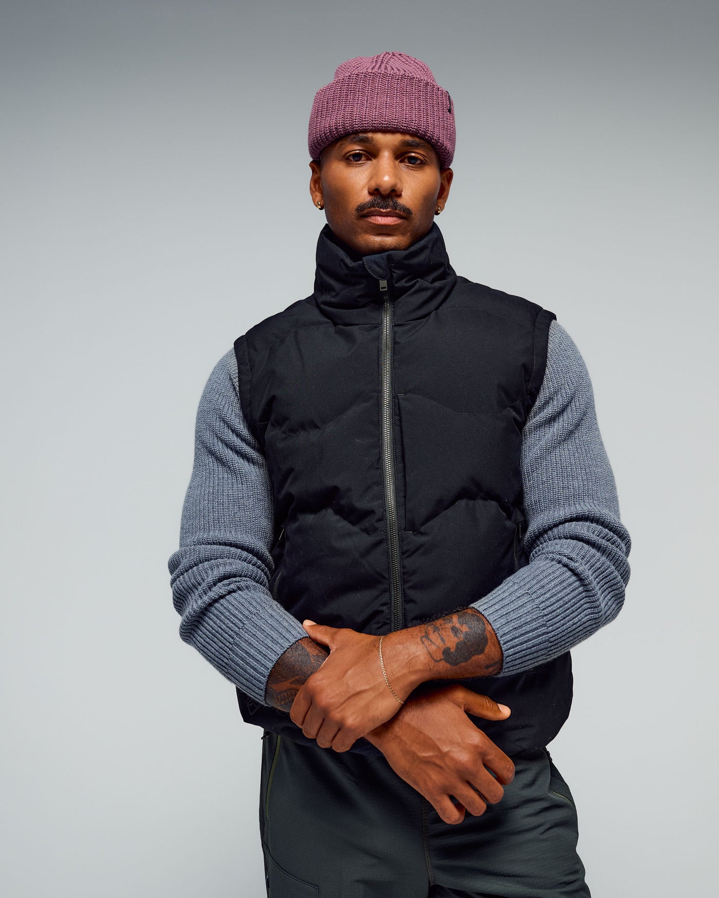 Men's Frisco X Down Vest - Black